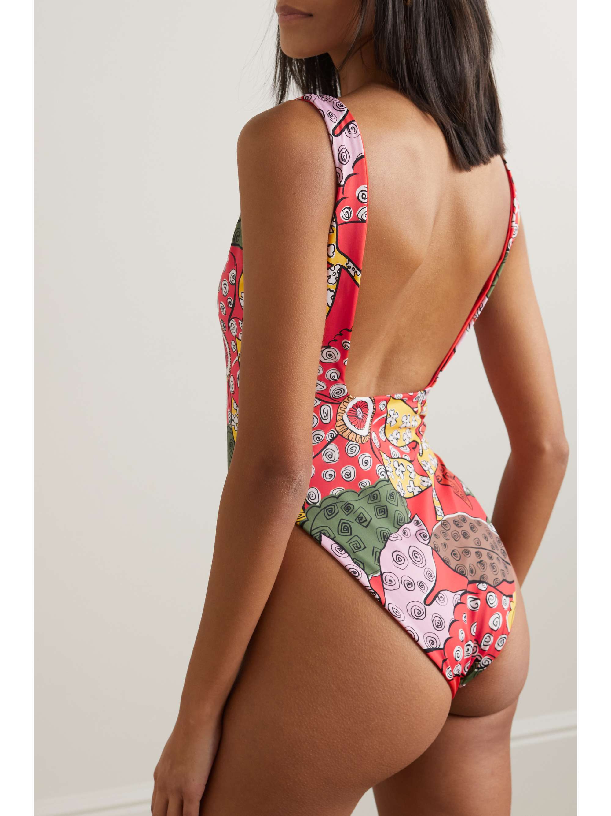 MARA HOFFMAN Idalia printed swimsuit