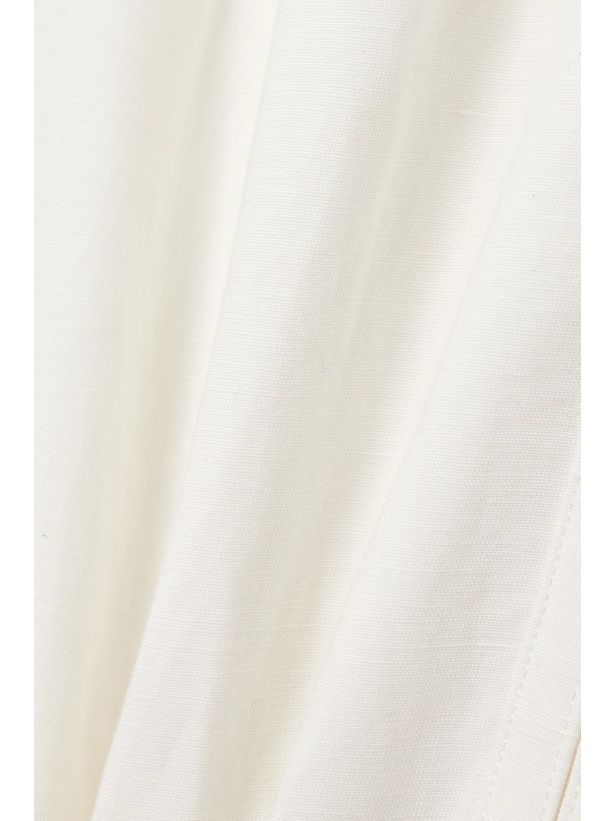 MARA HOFFMAN + NET SUSTAIN LEONARA OFF-THE-SHOULDER TENCEL LYOCELL AND LINEN-BLEND MIDI DRESS