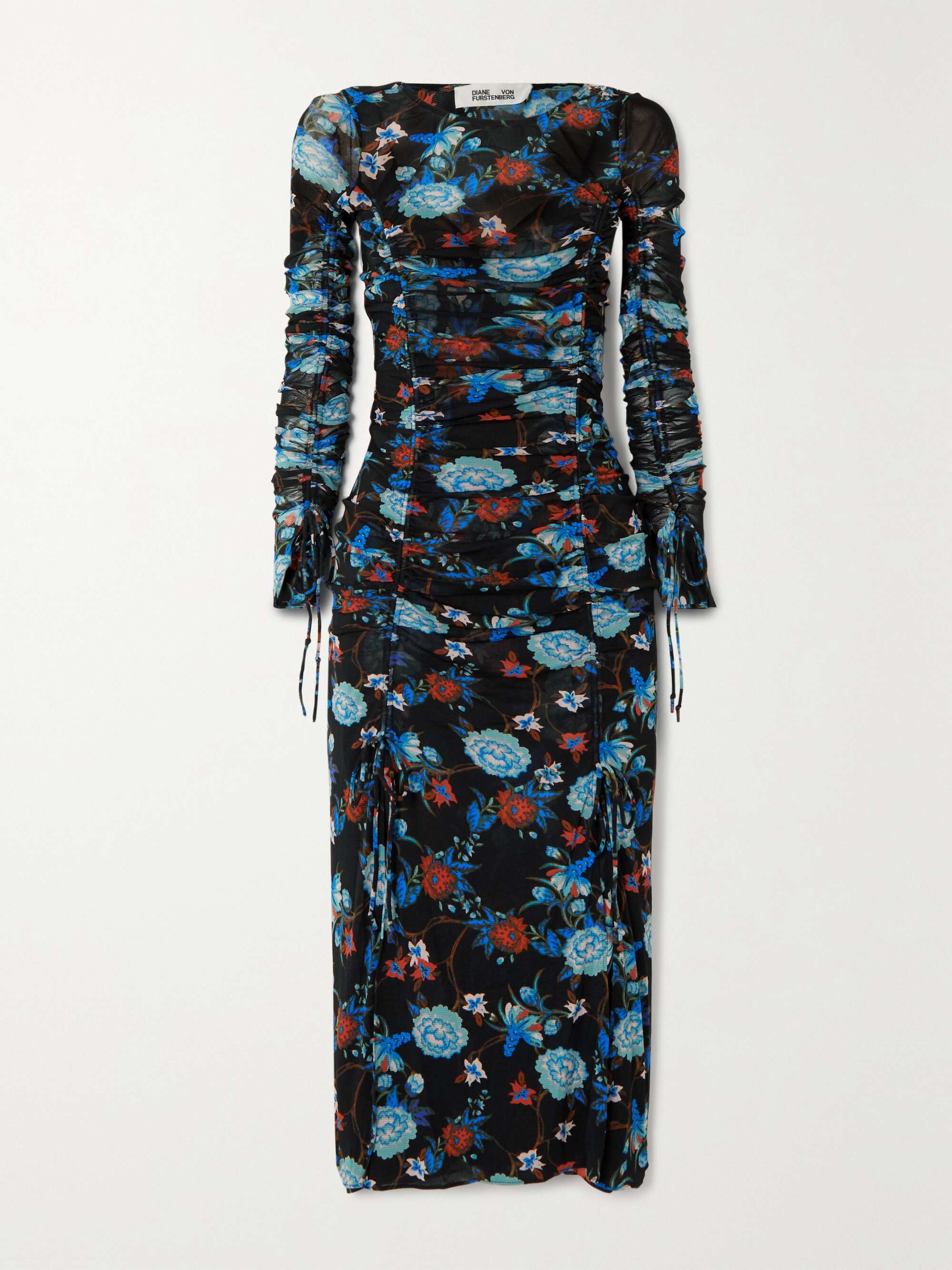 Dvf deals mesh dress