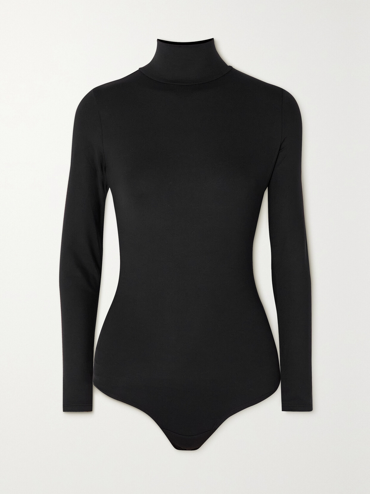 Spanx Suit Yourself Stretch-jersey Turtleneck Bodysuit - Black