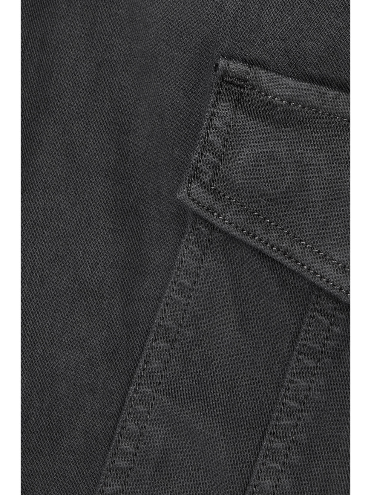 Shop Spanx Twill Tapered Cargo Pants In Black