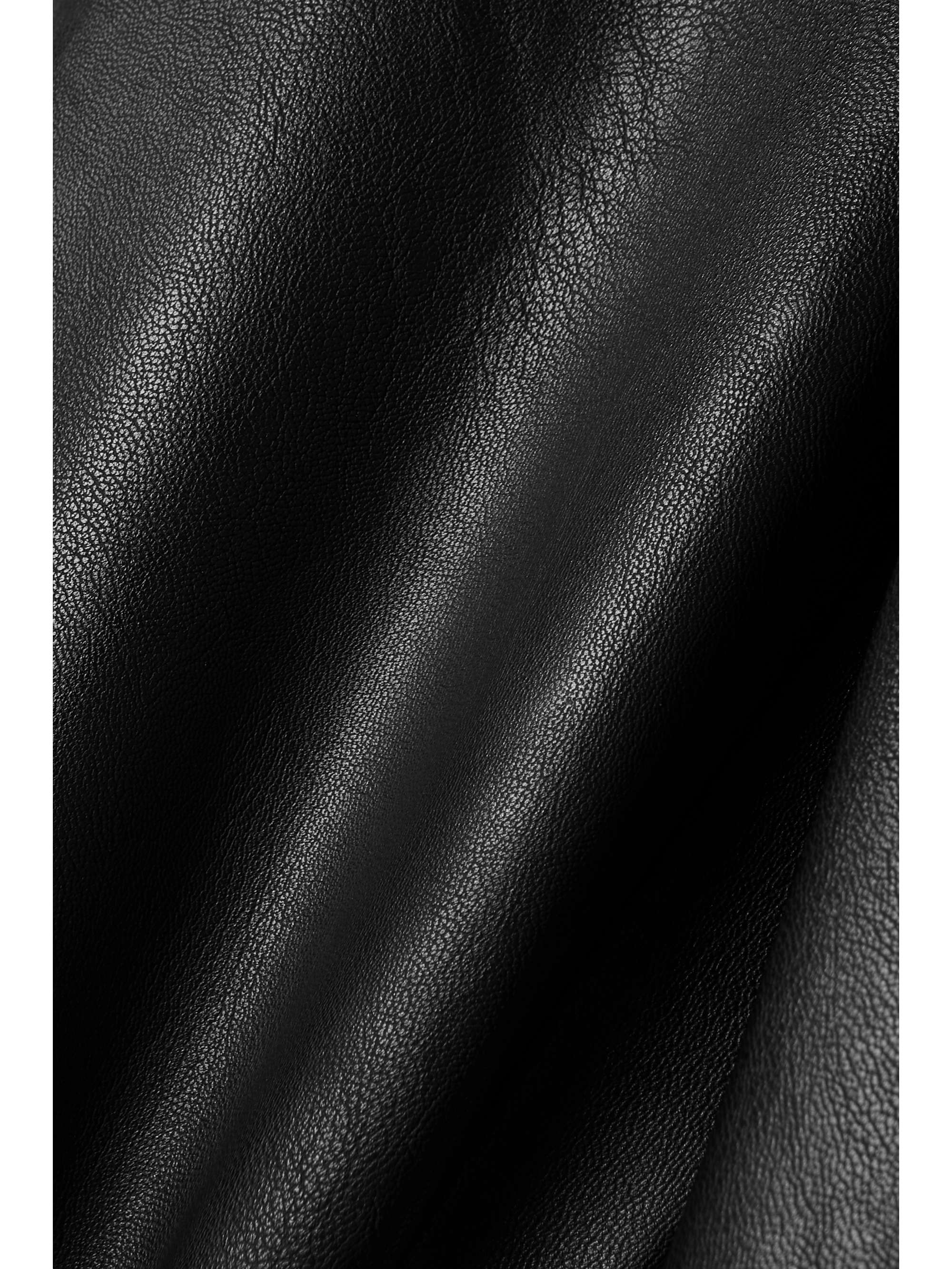 SPANX Faux stretch-leather flared pants