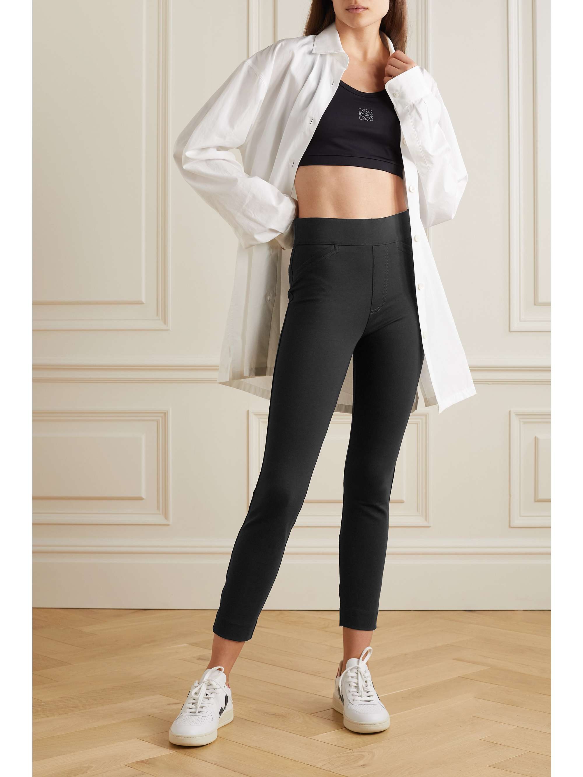 SPANX Stretch-ponte skinny pants