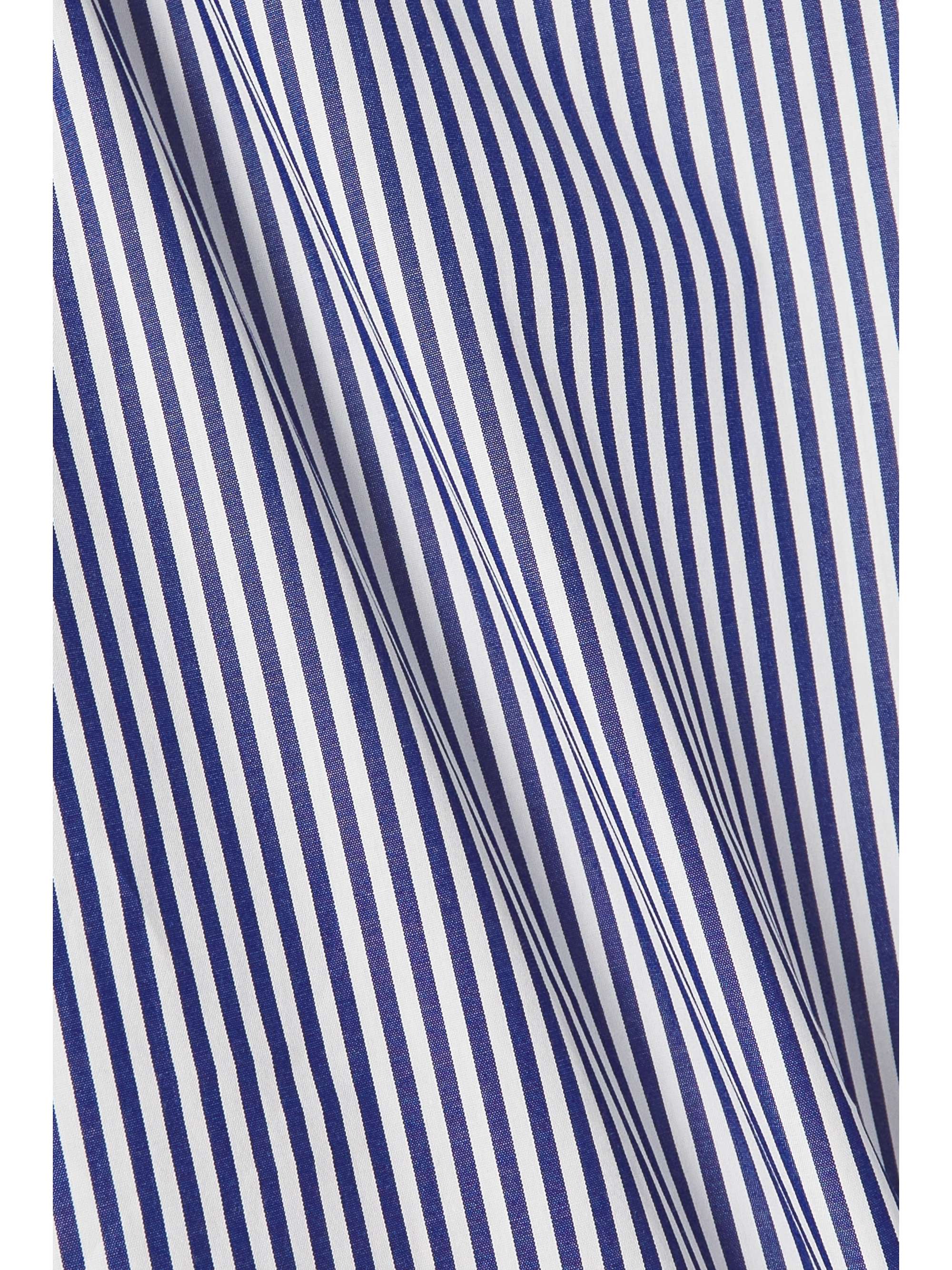CAROLINA HERRERA Striped cotton-poplin shirt