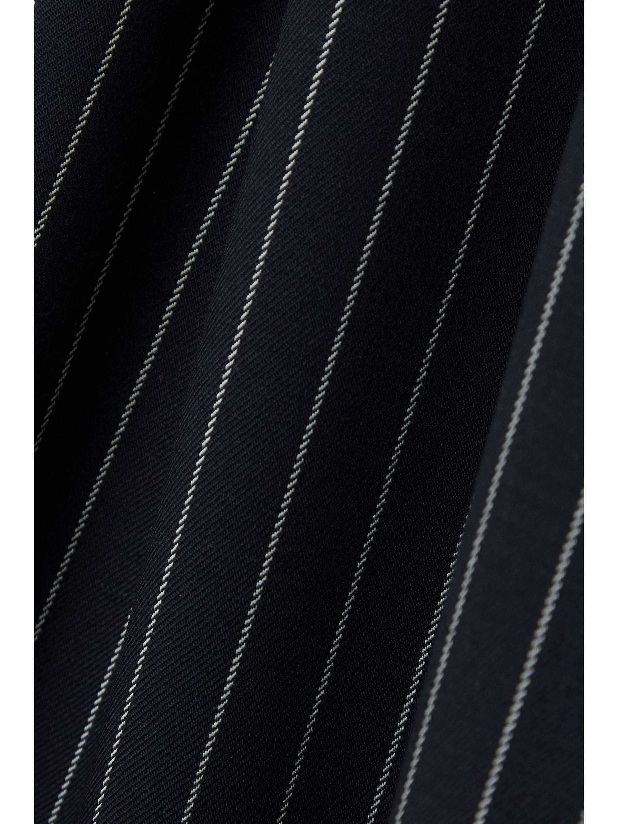 CAROLINA HERRERA Pinstriped wool-blend twill wide-leg pants