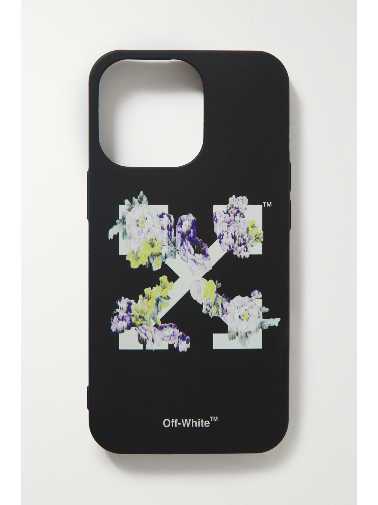 Off-White - Printed Tpu Iphone 13 Pro Phone Case - Black