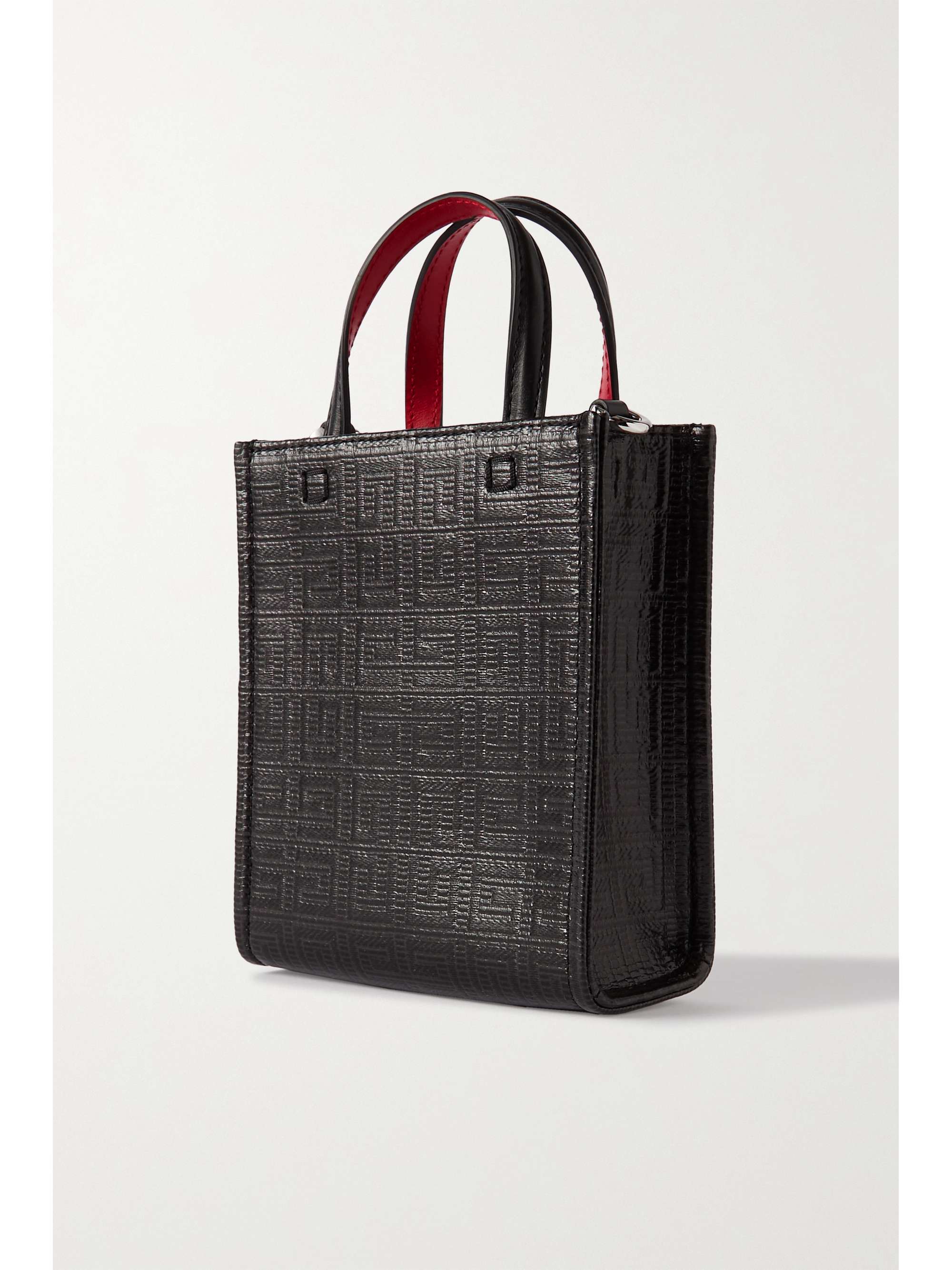GIVENCHY Sac à main en toile enduite imprimée à finitions en cuir G-Tote Oswald Mini x Disney