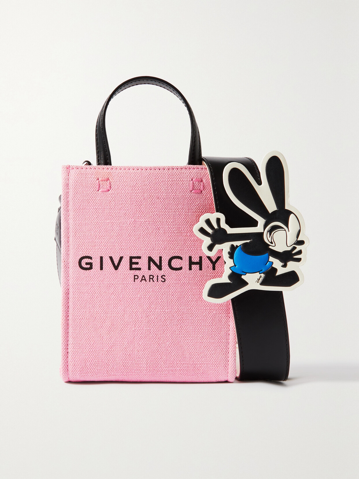 Givenchy - + Disney G-tote Mini Leather-trimmed Printed Canvas Tote - Pink