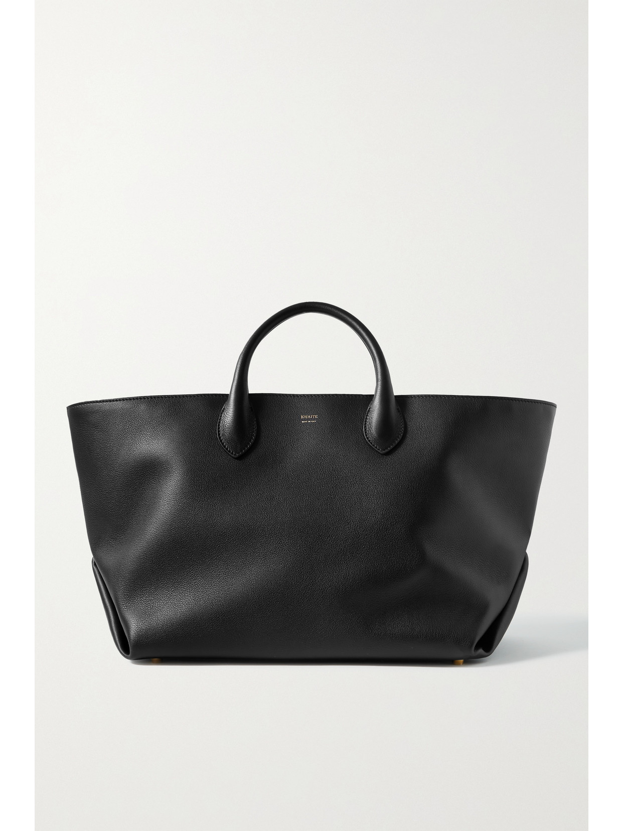 Khaite - Amelia Medium Textured-leather Tote - Black