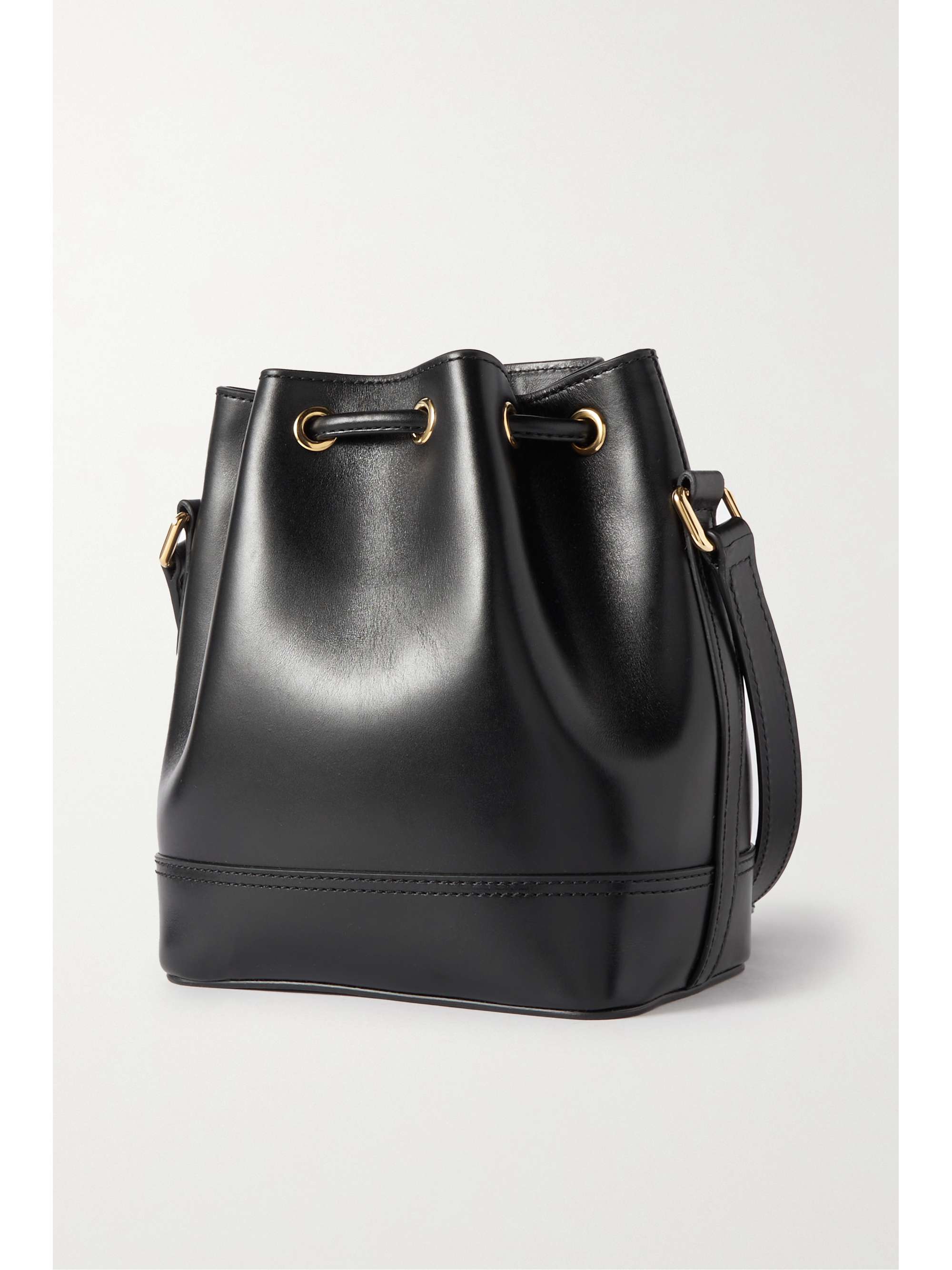 KHAITE Cecilia small tasseled leather bucket bag | NET-A-PORTER