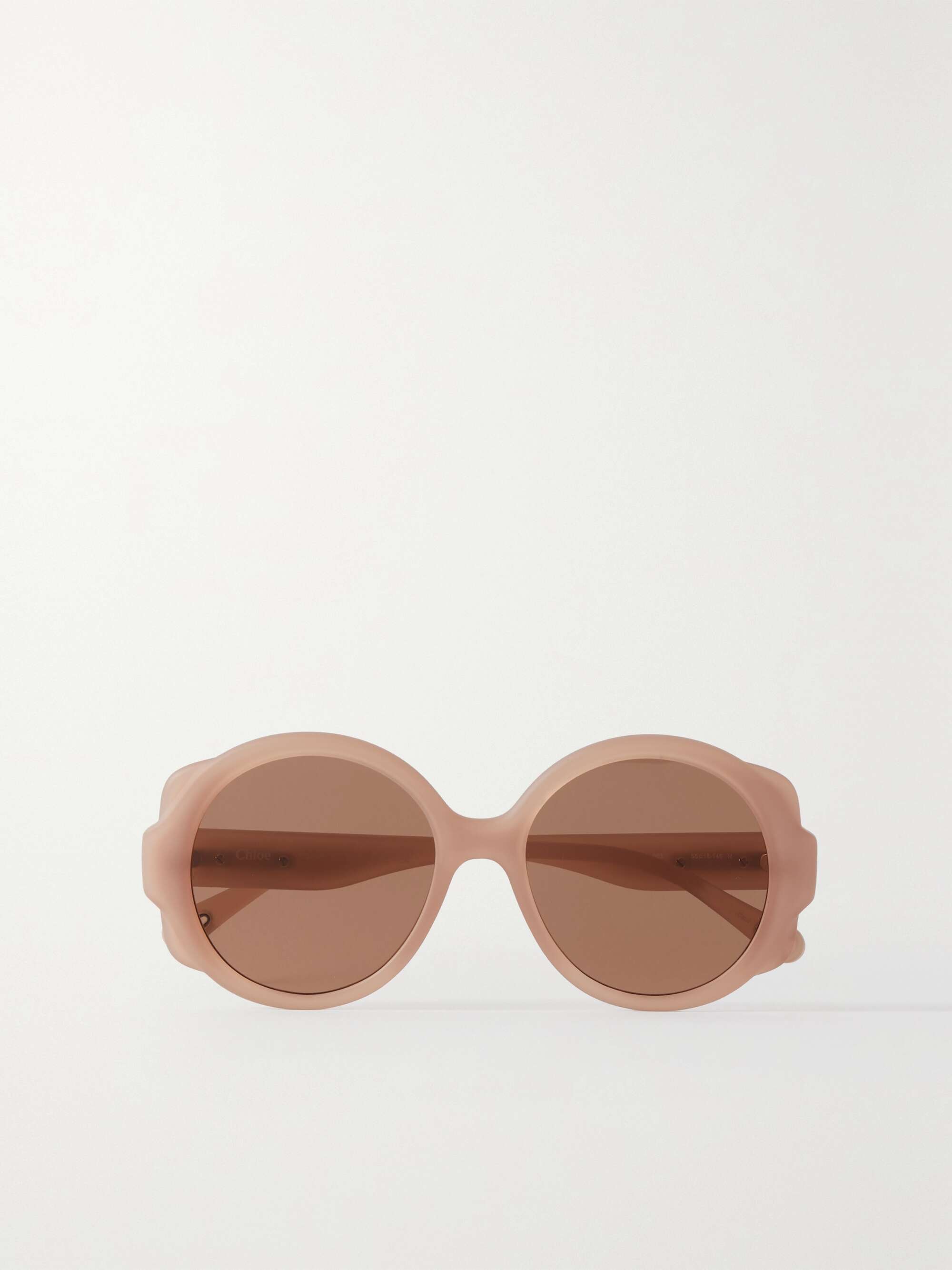 CHLO EYEWEAR Mirtha oversized round frame recycled acetate
