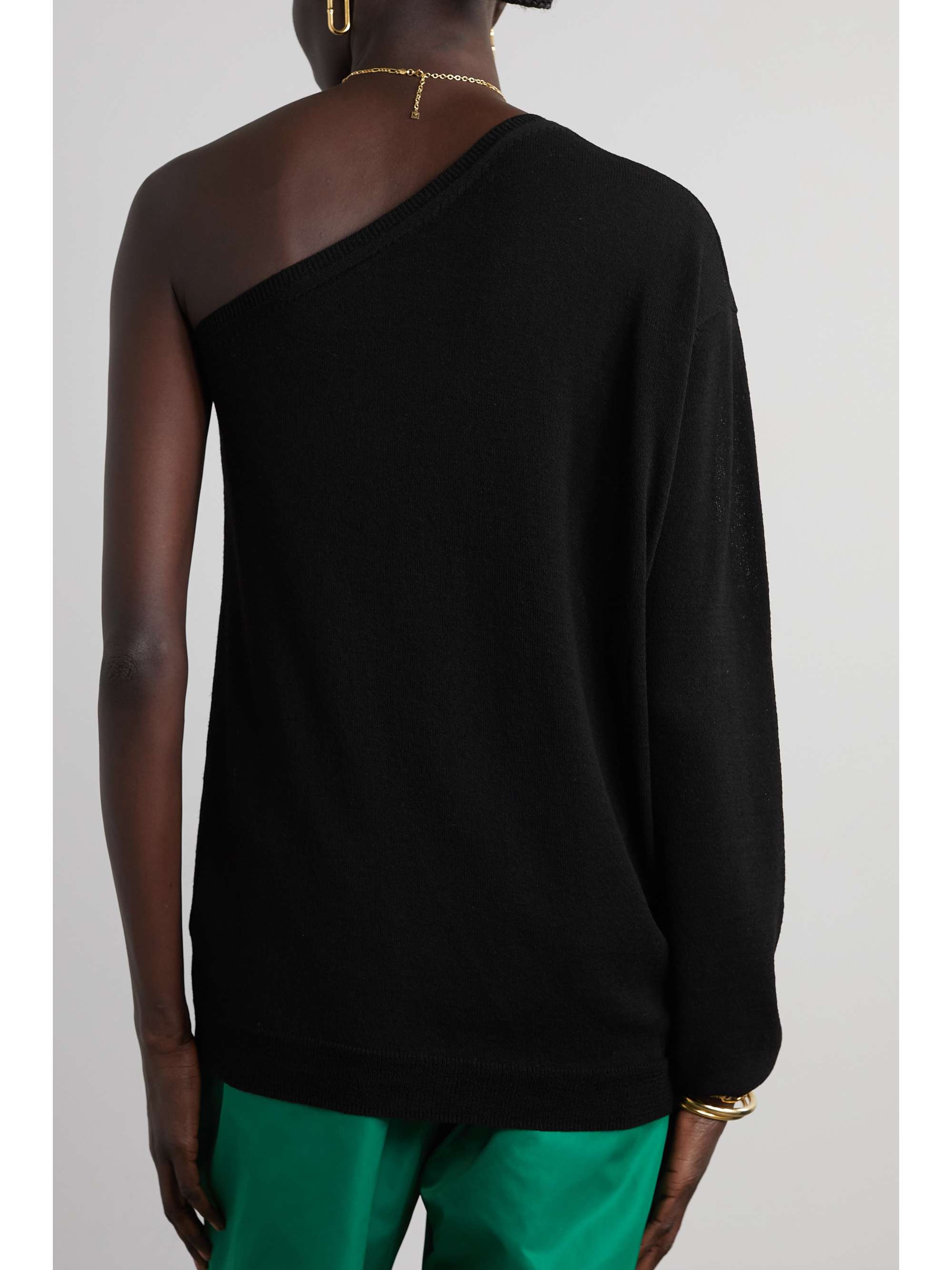 THE FRANKIE SHOP Pull asymétrique en mailles Bianca