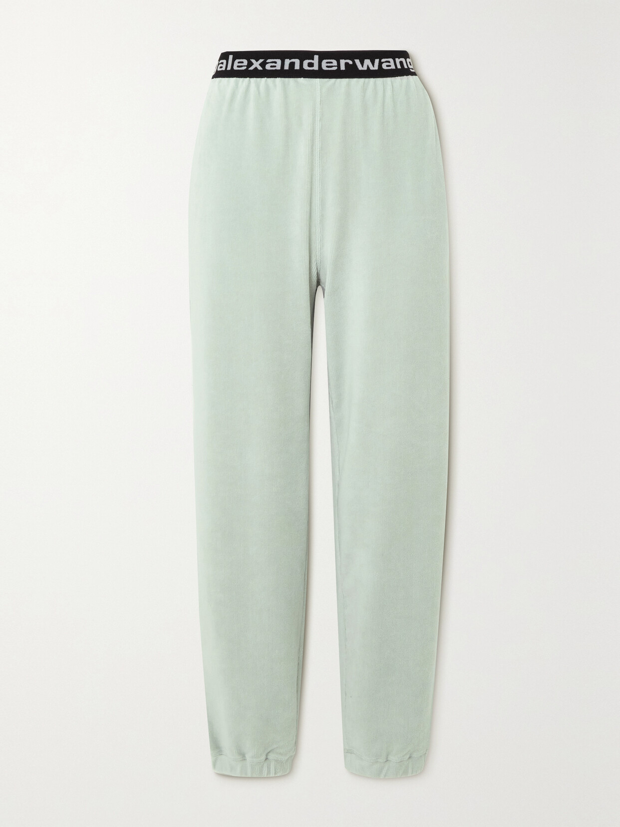 Alexander Wang T Gray Relaxed-fit Lounge Pants In 344 Opal Grey