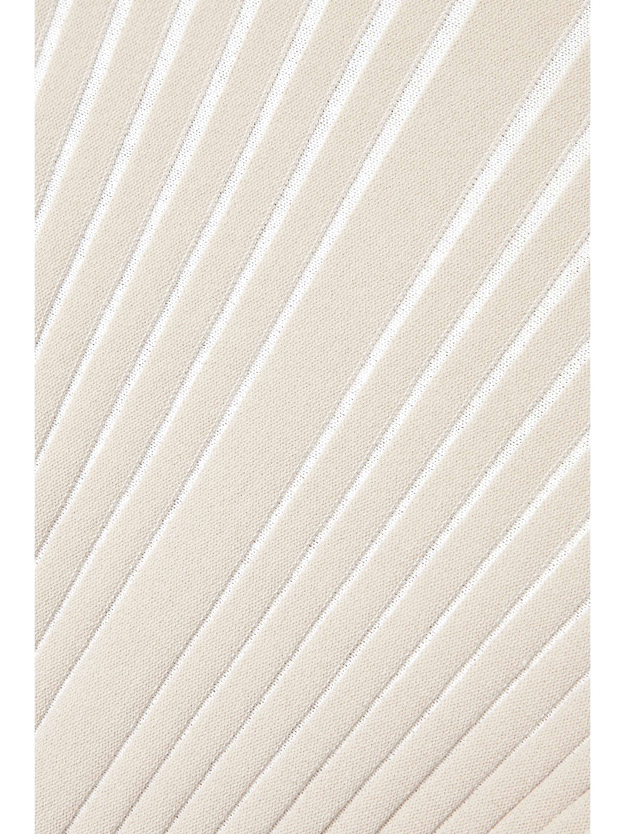 INTERIOR The Ridley ribbed cotton-blend sweater