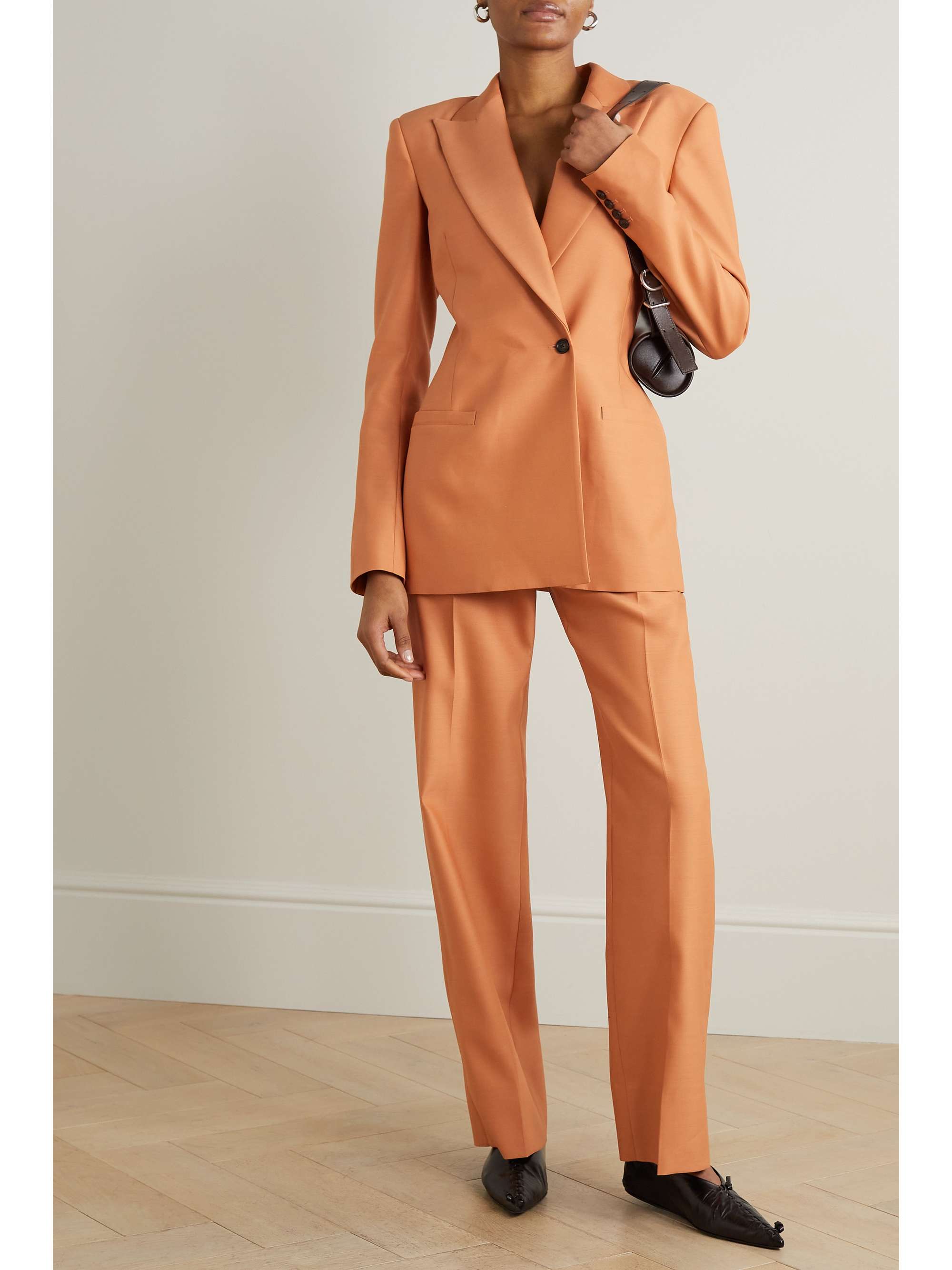 Women's wool sales blend blazer