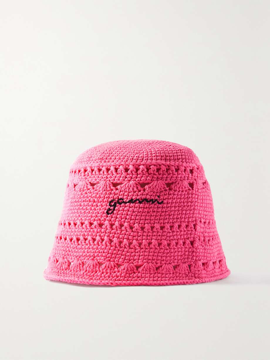 crochet hat ganni