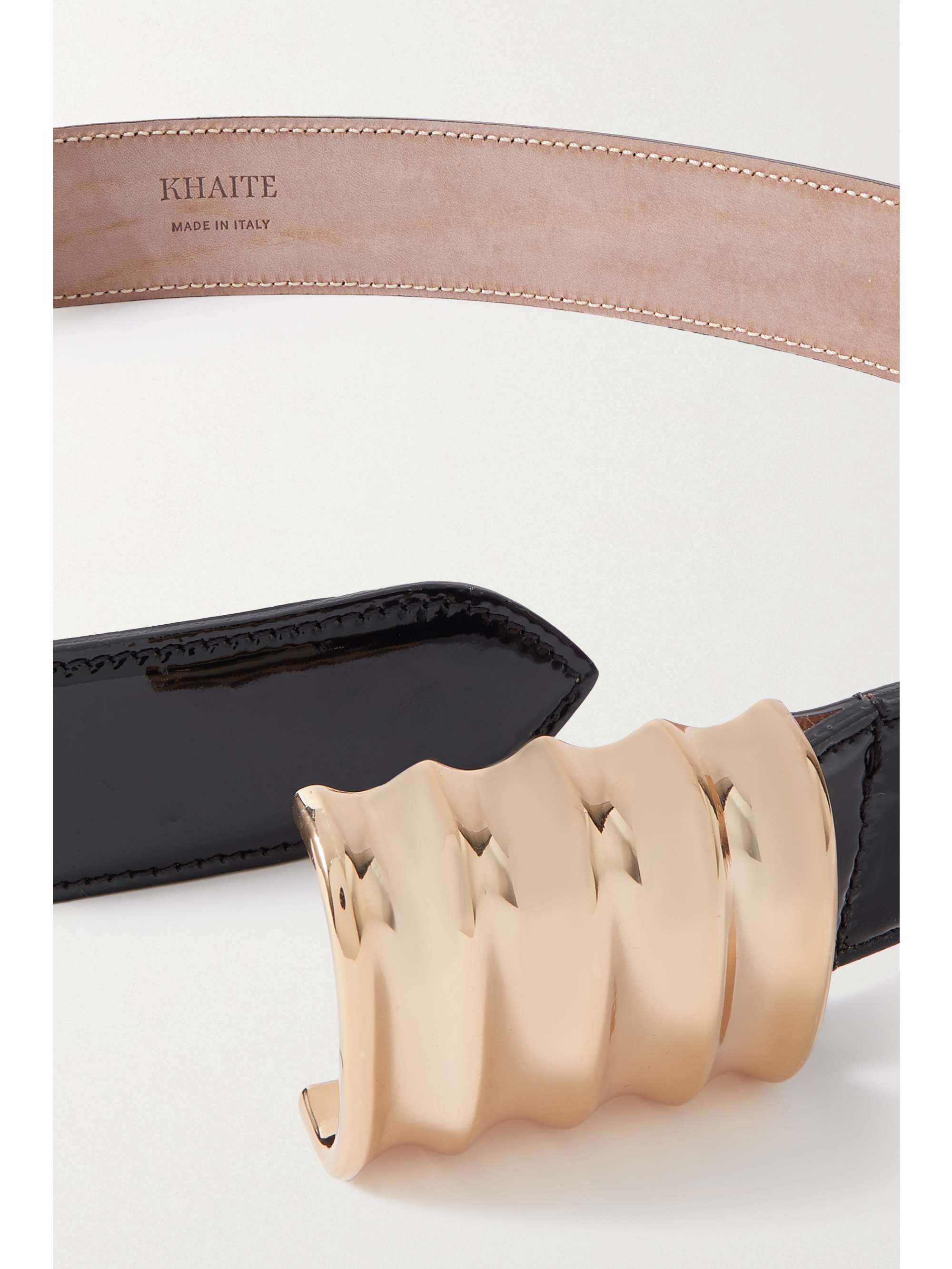 KHAITE Julius 40 Ledergürtel
