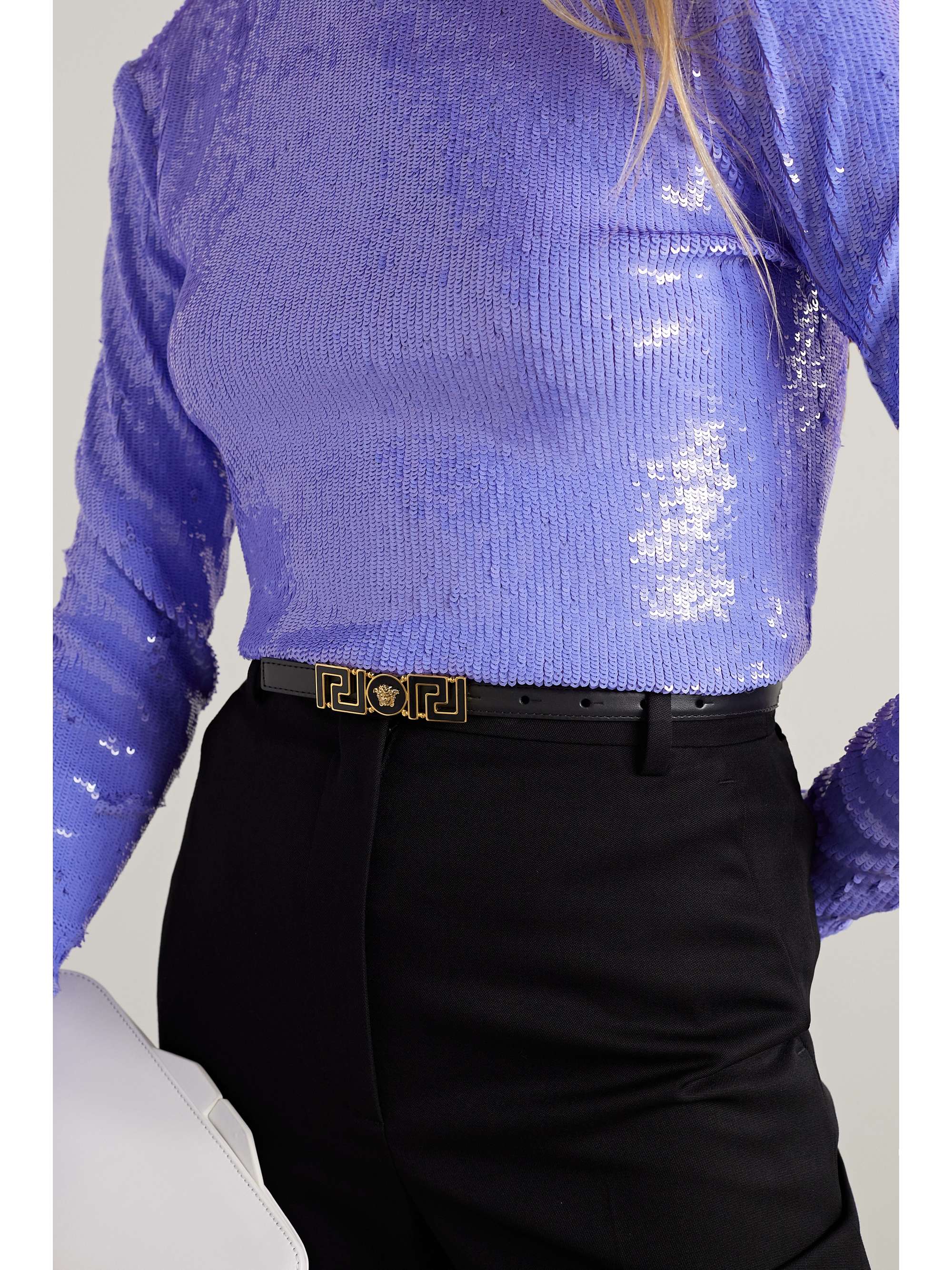VERSACE Leather belt