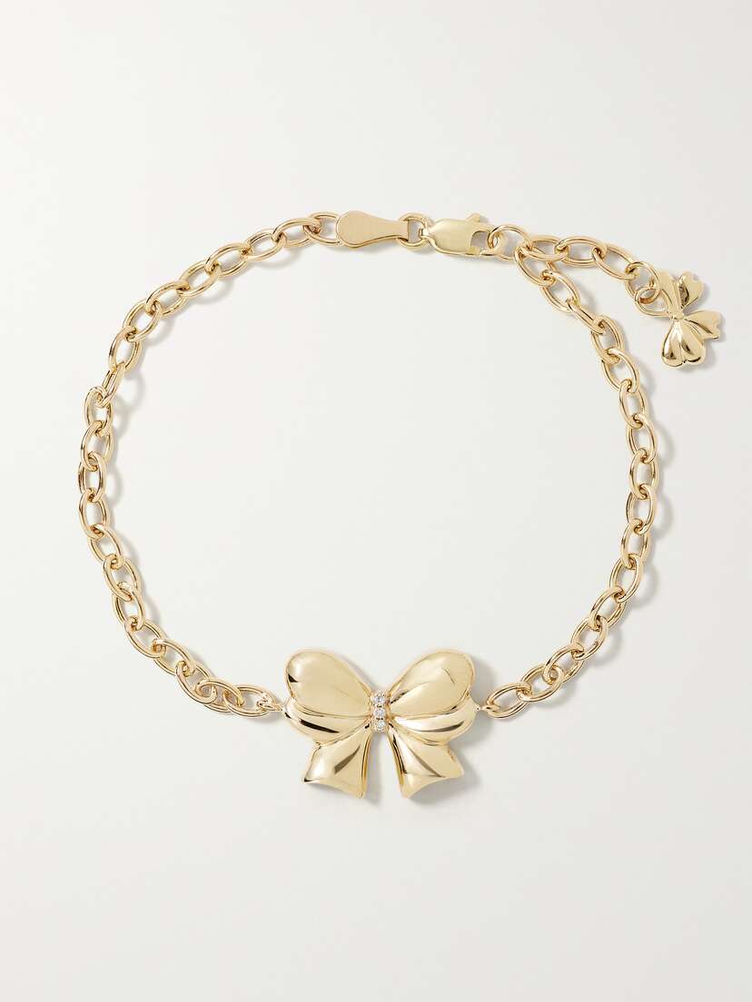 Mason and Books Evie 14-karat Gold Diamond Bracelet