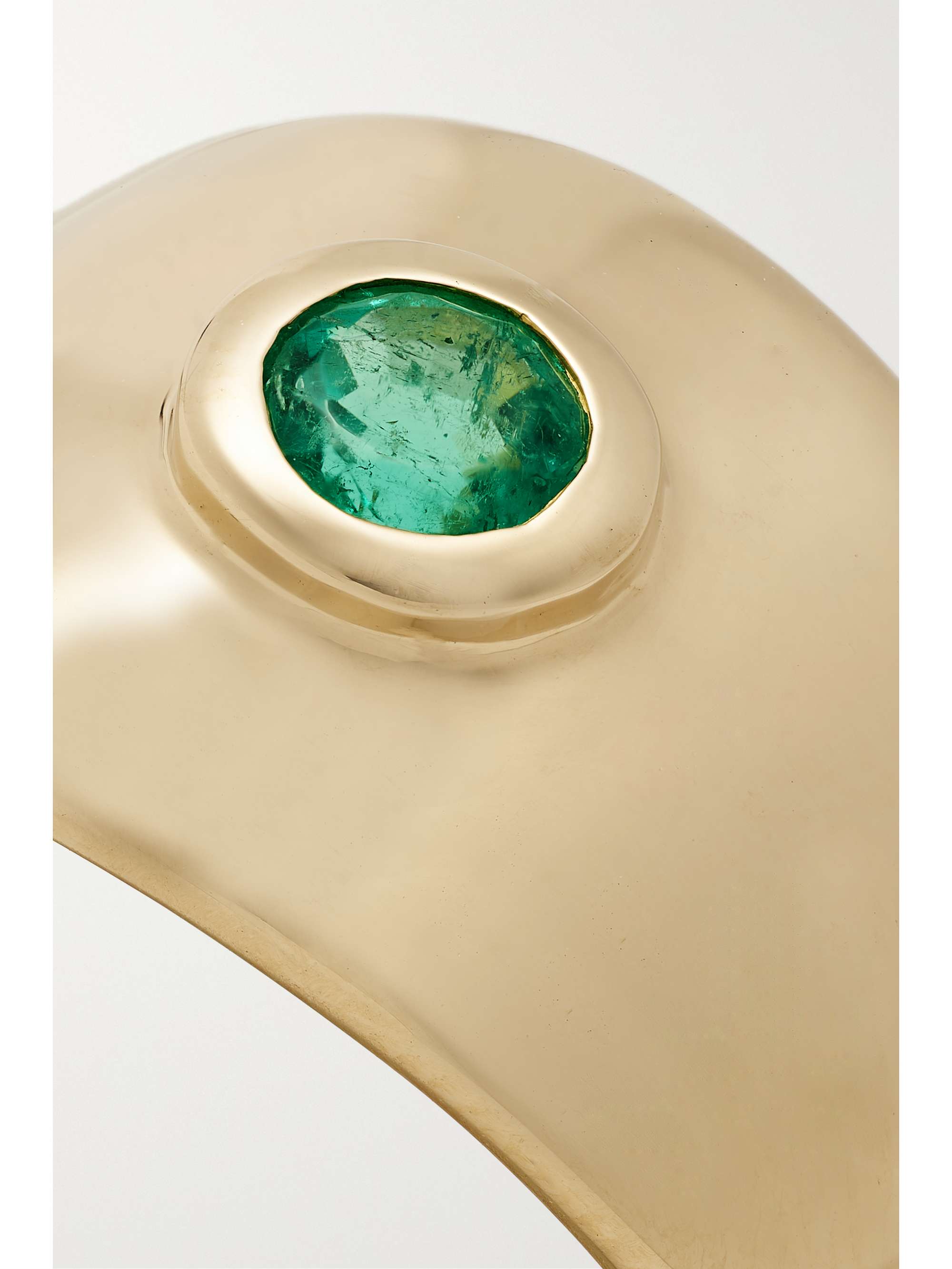 MASON AND BOOKS Becky 14-karat gold emerald ring
