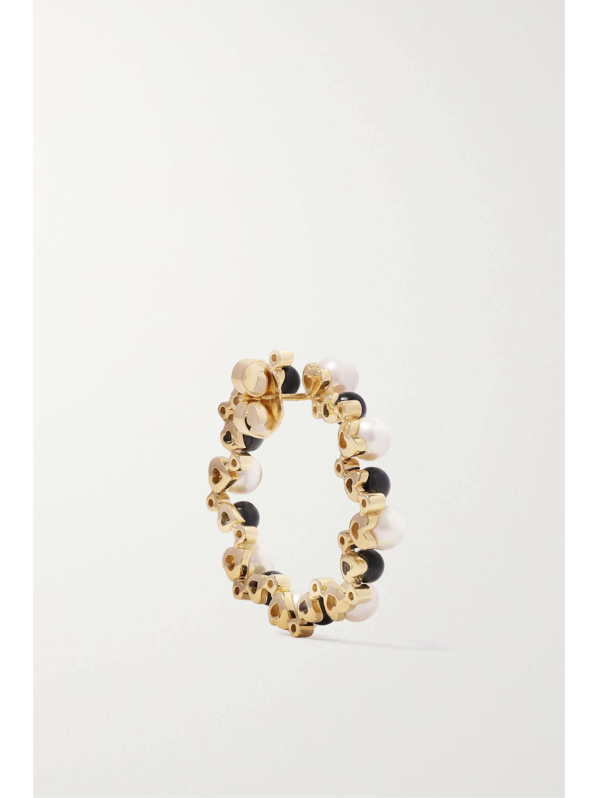 MASON AND BOOKS Scattered Love Ohrringe aus 14 Karat Gold mit mehreren Steinen