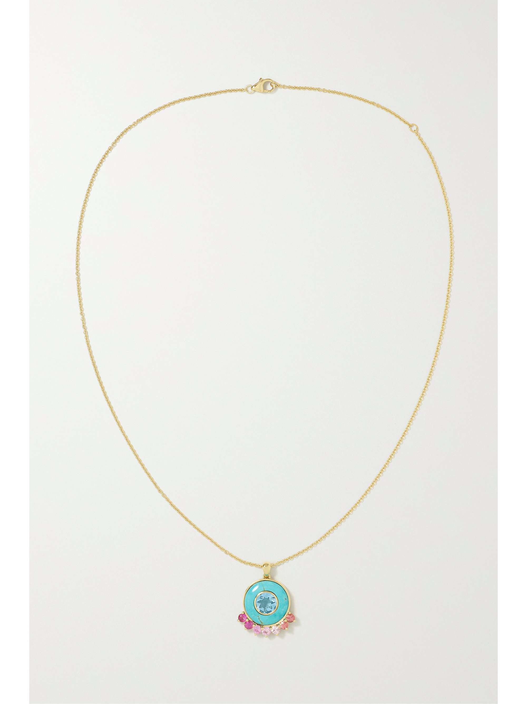 EMILY P. WHEELER + NET SUSTAIN Anna 18-karat recycled gold multi-stone necklace