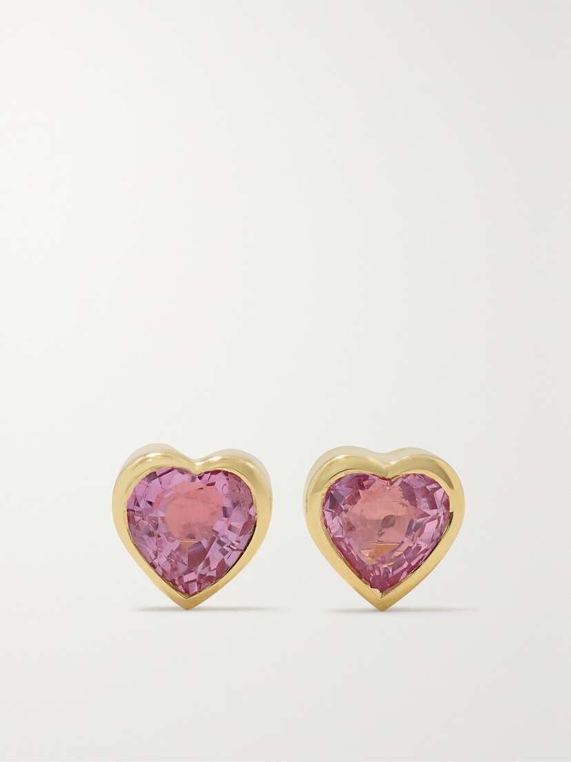 Emily P. Wheeler + Net Sustain Dress Up Baby 18-karat Recycled Gold Sapphire Earrings