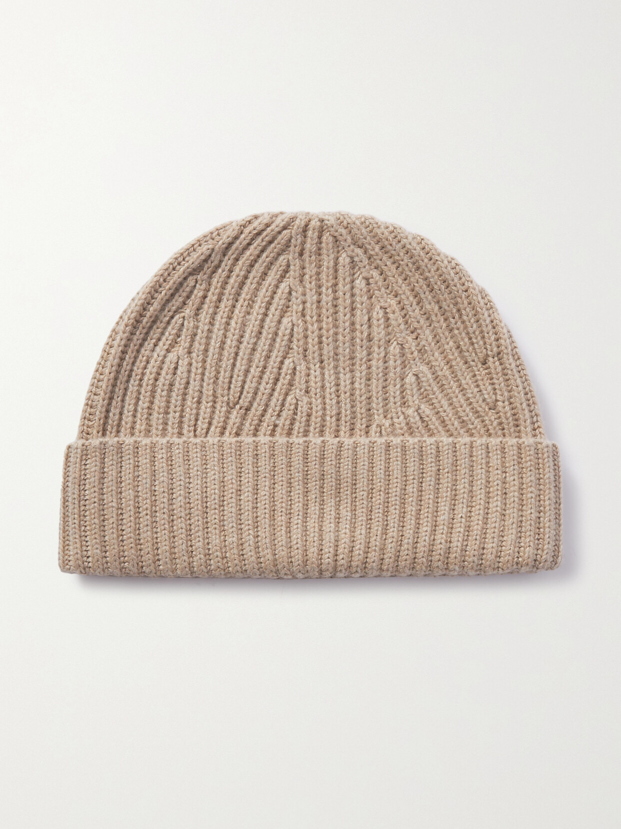 Joseph Ribbed Cotton, Wool And Cashmere-blend Beanie