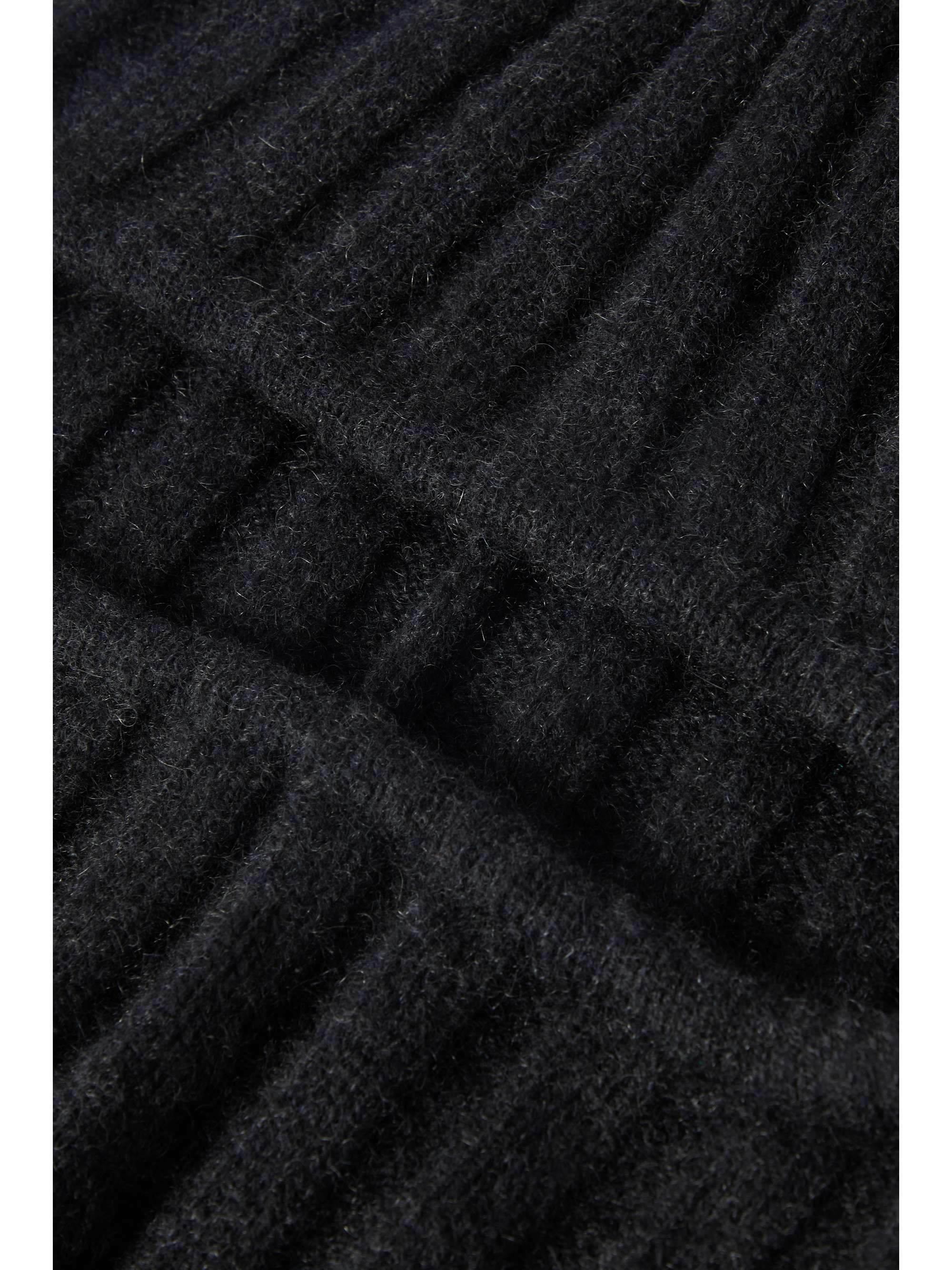 JOSEPH Ribbed cashmere balaclava