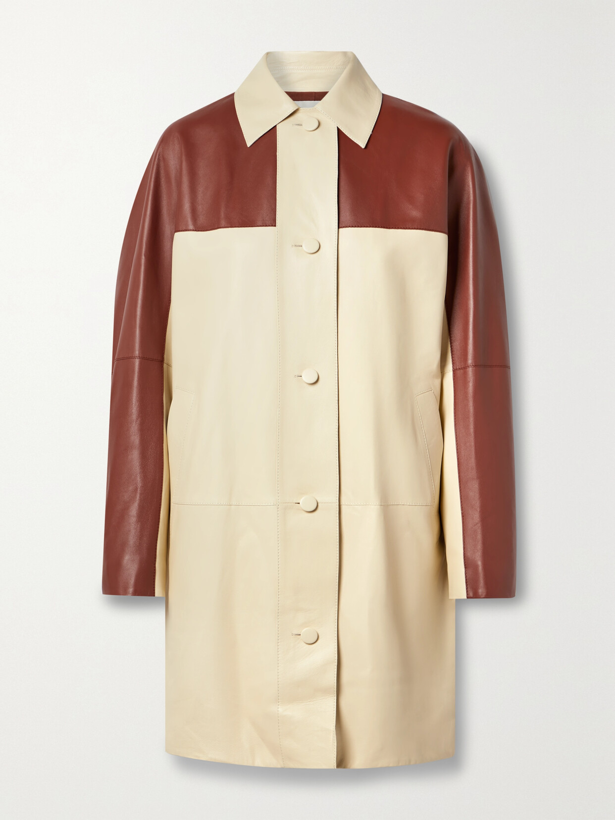 Oversized Two-Tone Jacket