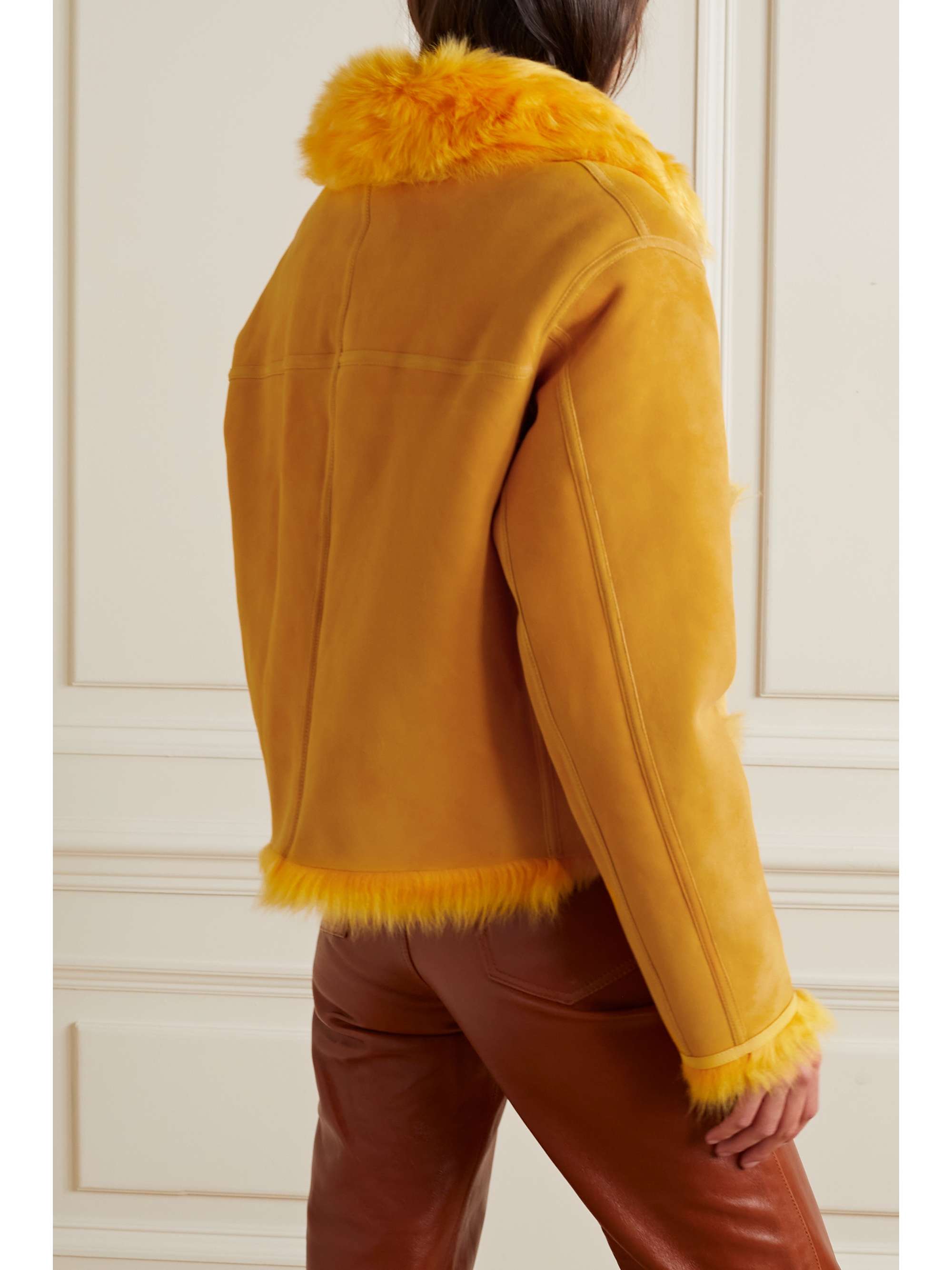 LAFAYETTE 148 正反两穿羊毛皮夹克