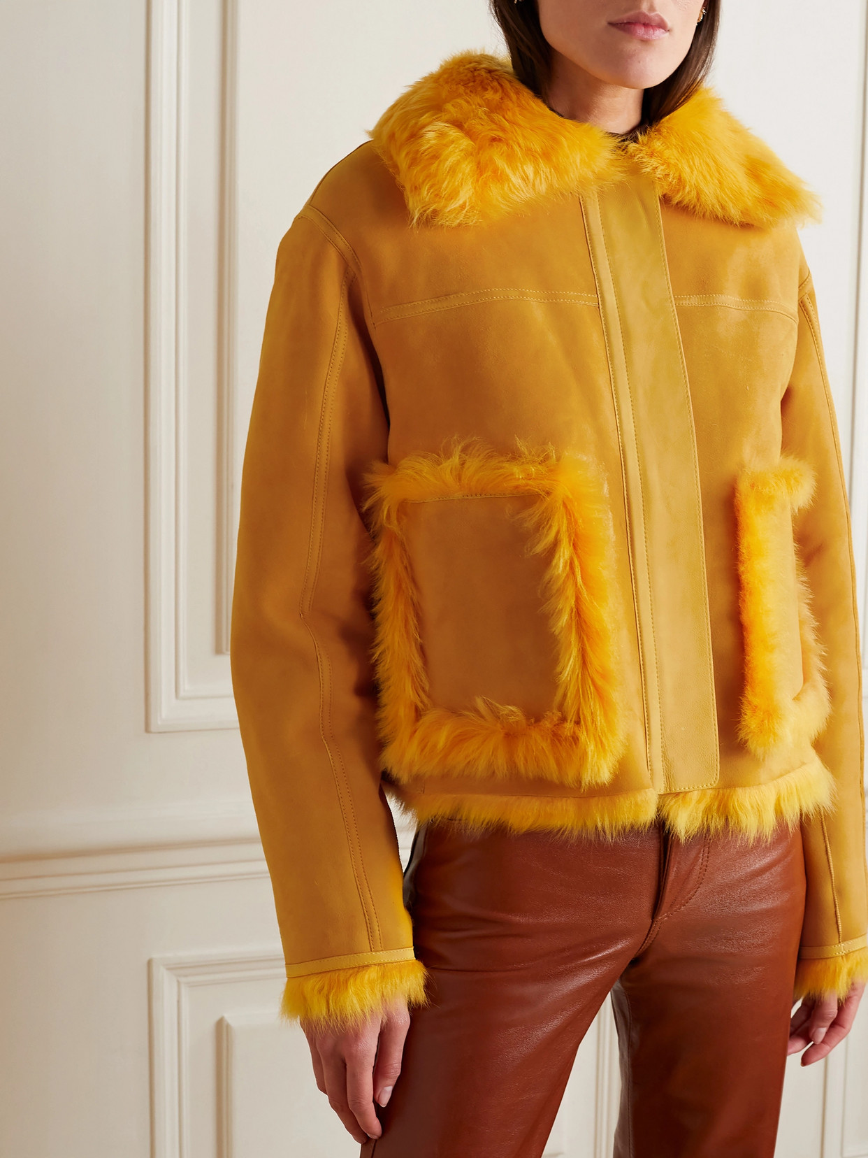Reversible Shearling Jacket