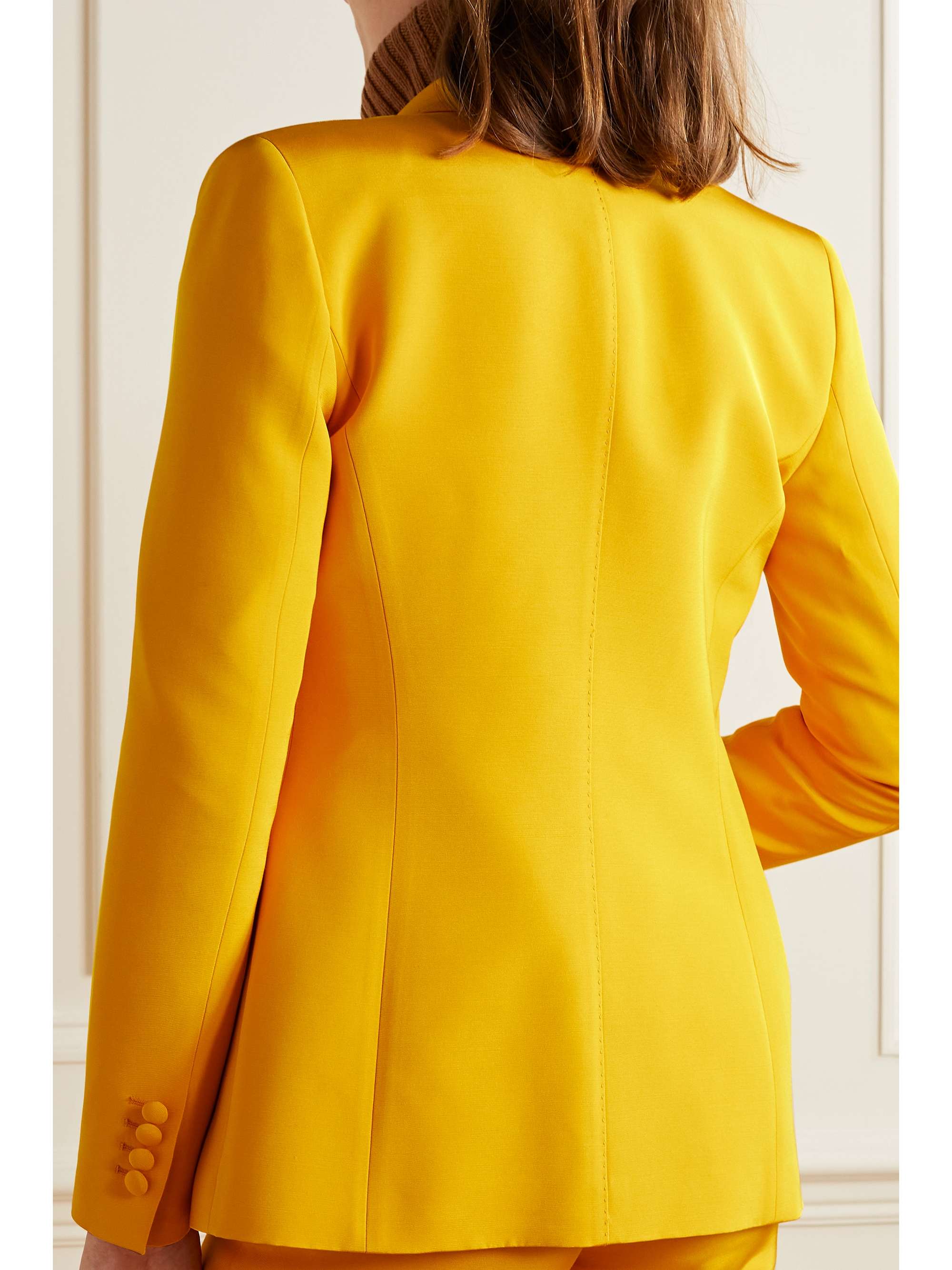 LAFAYETTE 148 Doppelreihiger Blazer aus einer Woll-Seidenmischung