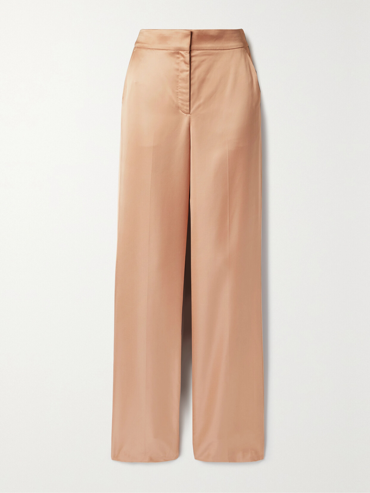 A.L.C. - Ford Satin Straight-leg Pants - Pink