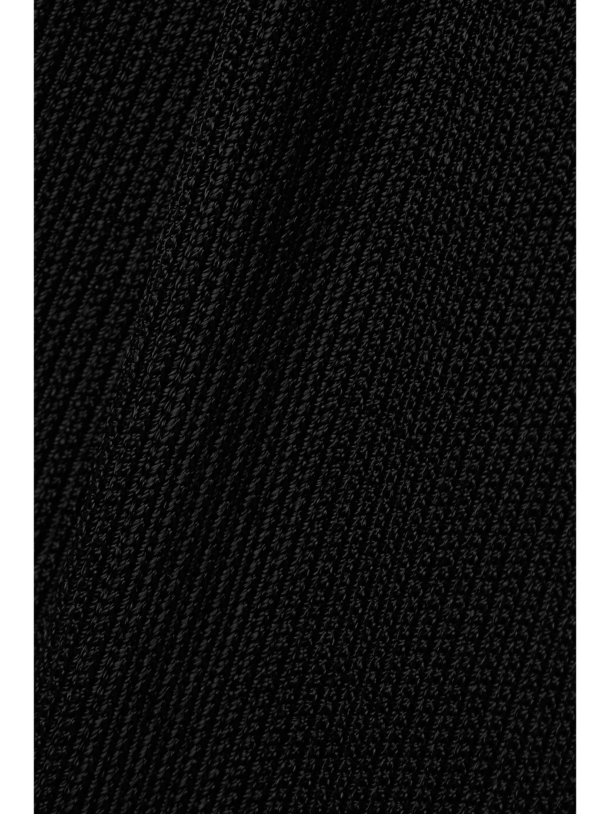 CALLE DEL MAR Striped ribbed-knit midi dress