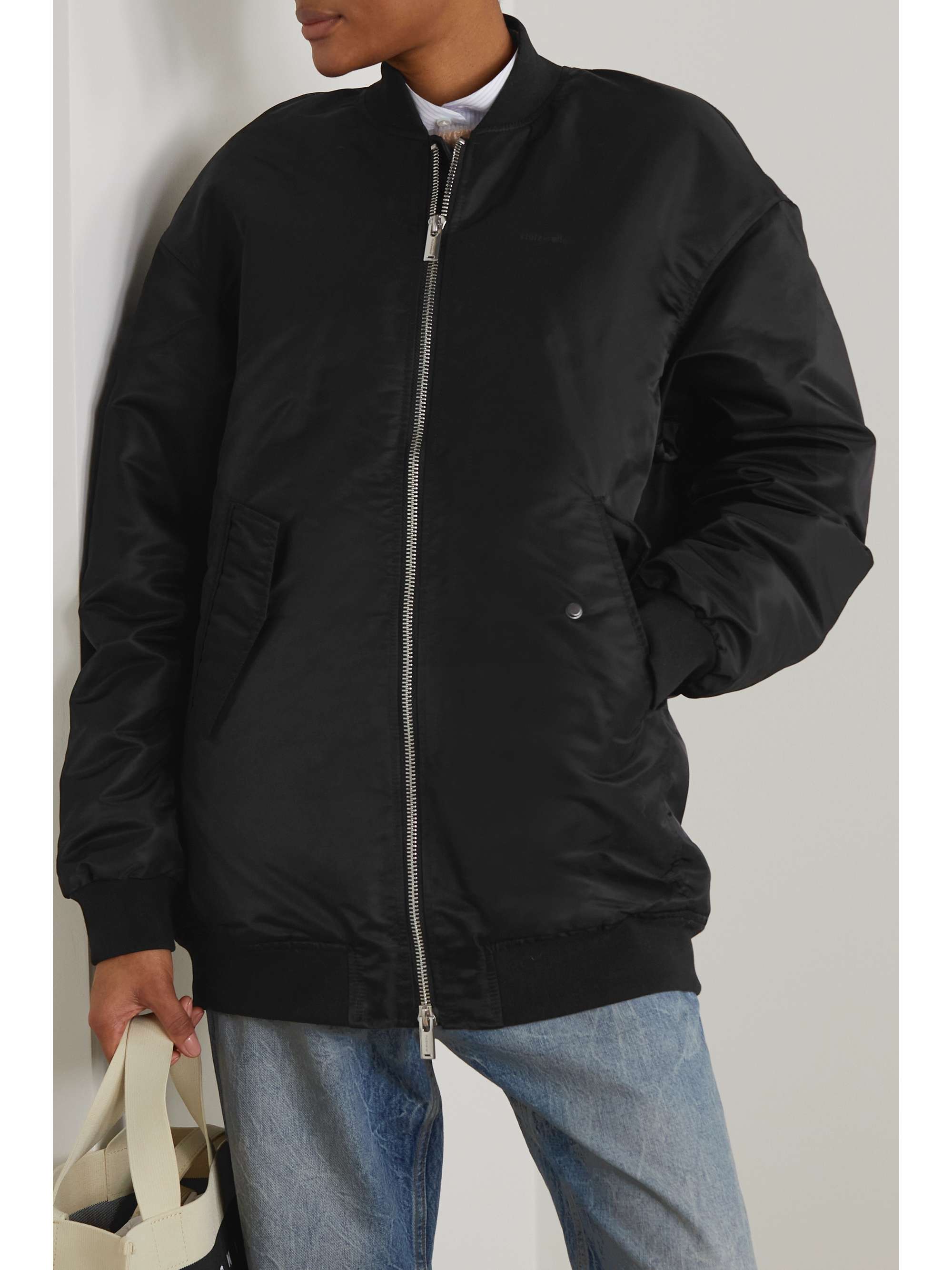 HOLZWEILER + Emili Sindlev & Mads Emil Grove Møller oversized padded shell down bomber jacket