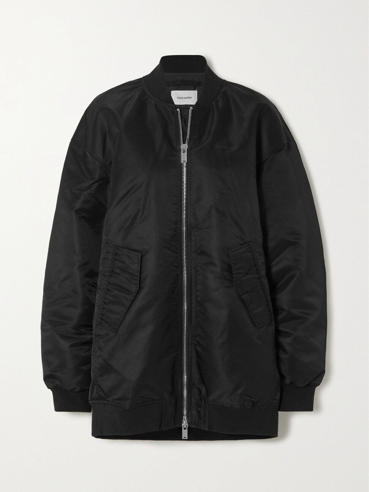 Holzweiler - + Emili Sindlev & Mads Emil Grove Møller Oversized Padded Shell Down Bomber Jacket - Black