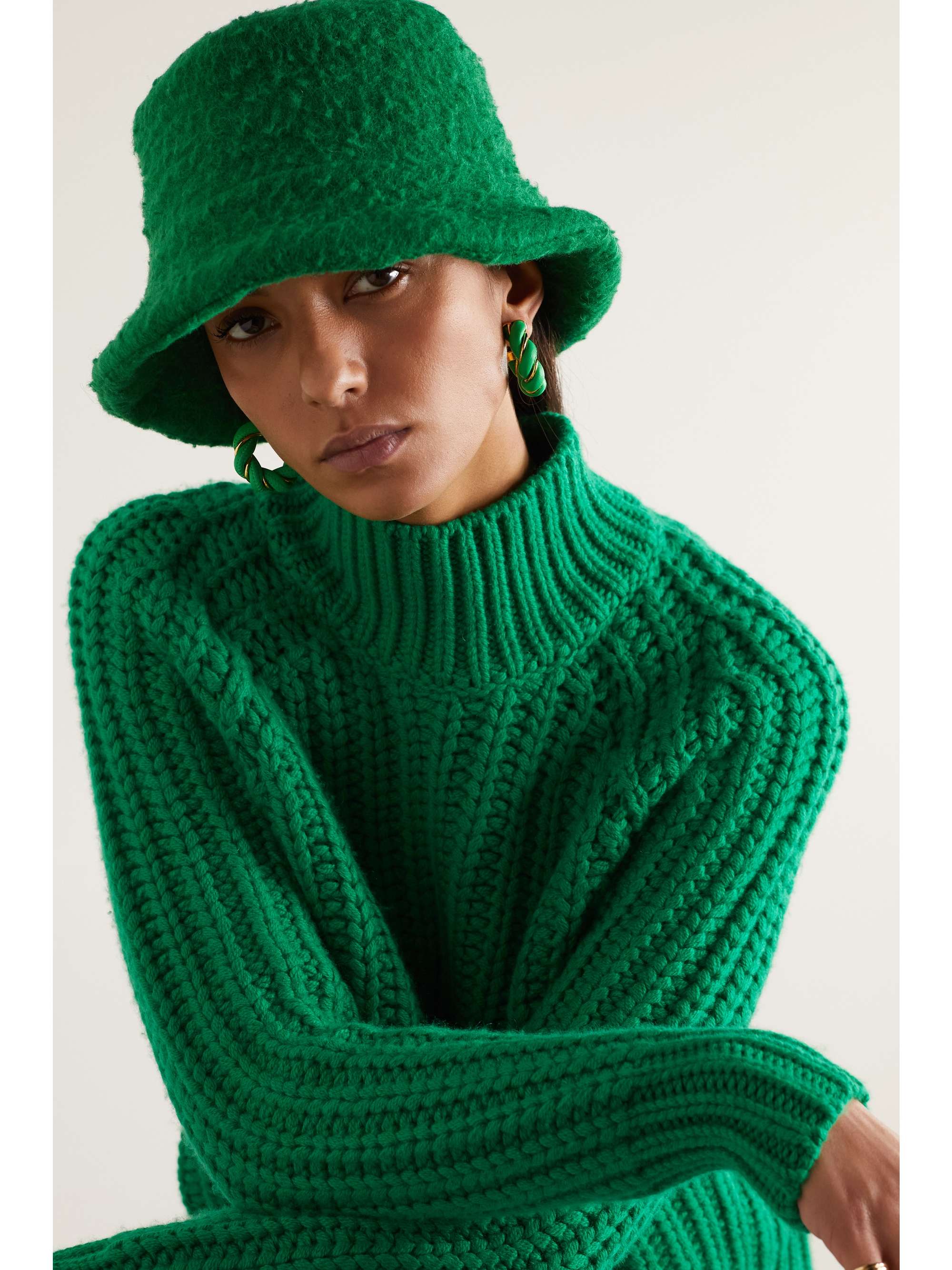 HOLZWEILER + Emili Sindlev & Mads Emil Grove Møller wool-blend bucket hat