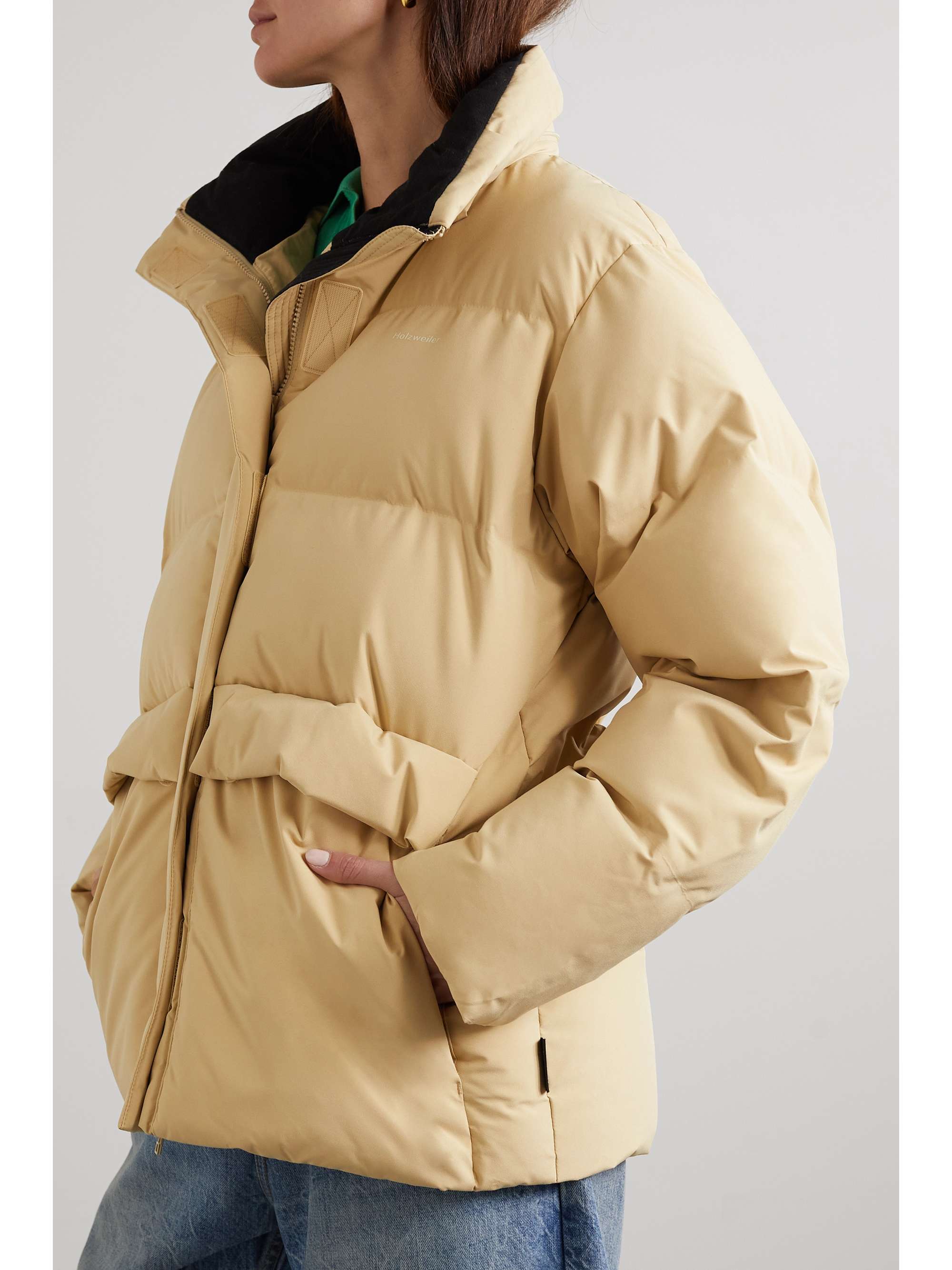 Holzweiler - Besseggen Hooded Quilted Shell Down Jacket - Neutrals - x Large - Net A Porter