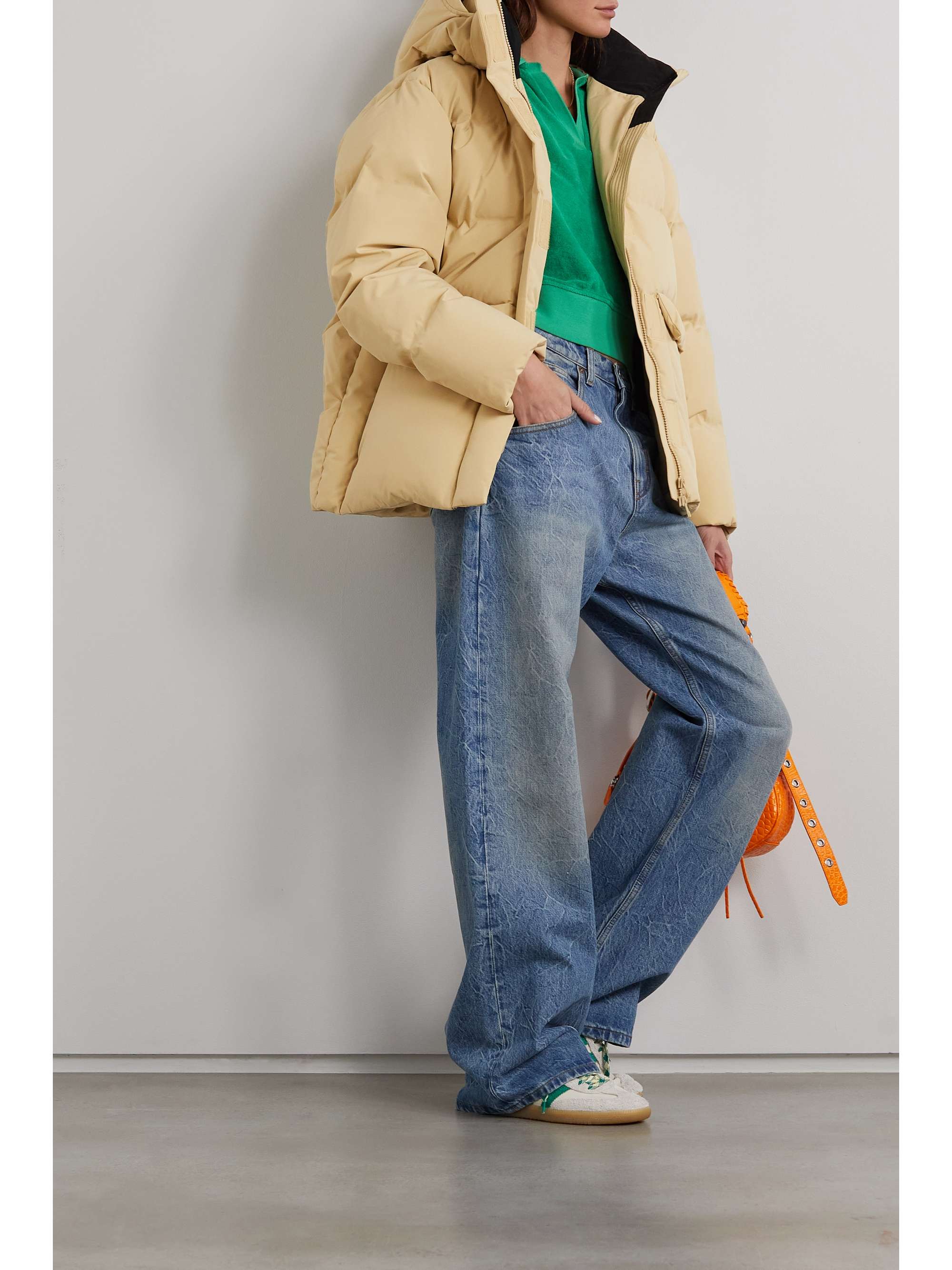 Holzweiler net sustain besseggen hooded quilted shell down jacket Clearance