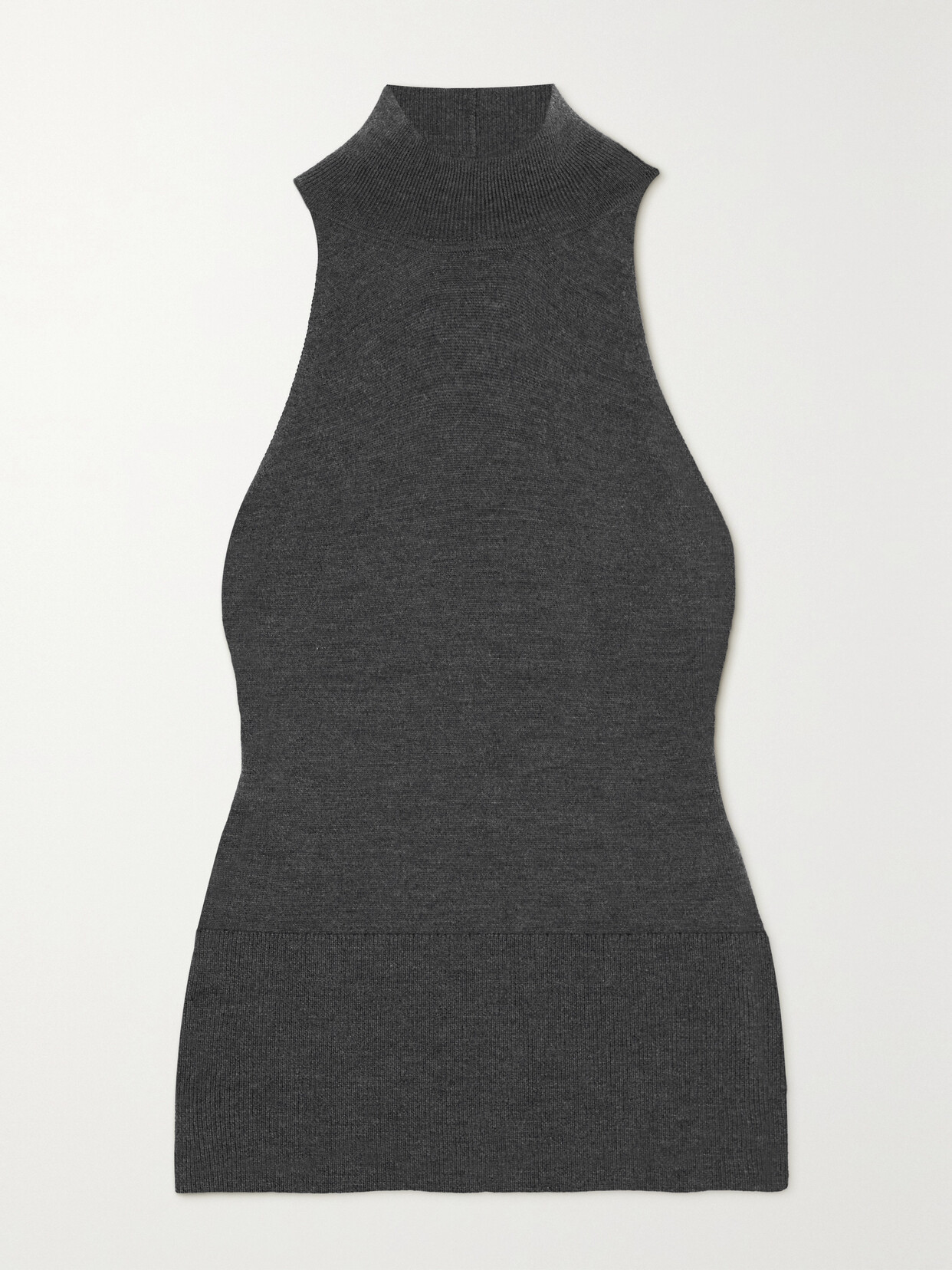 TOTÊME WOOL-BLEND TURTLENECK TOP