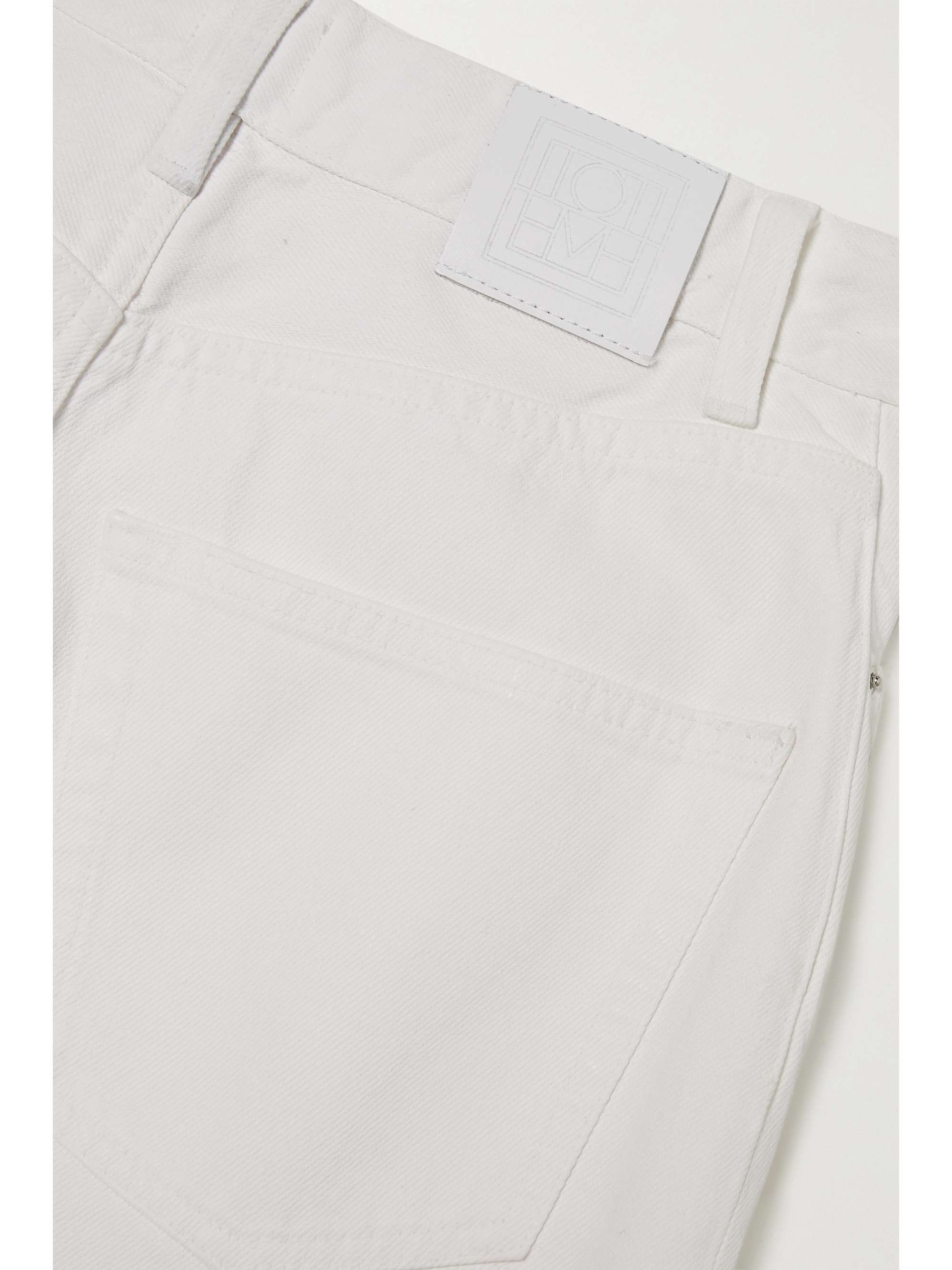 TOTEME High-rise tapered jeans