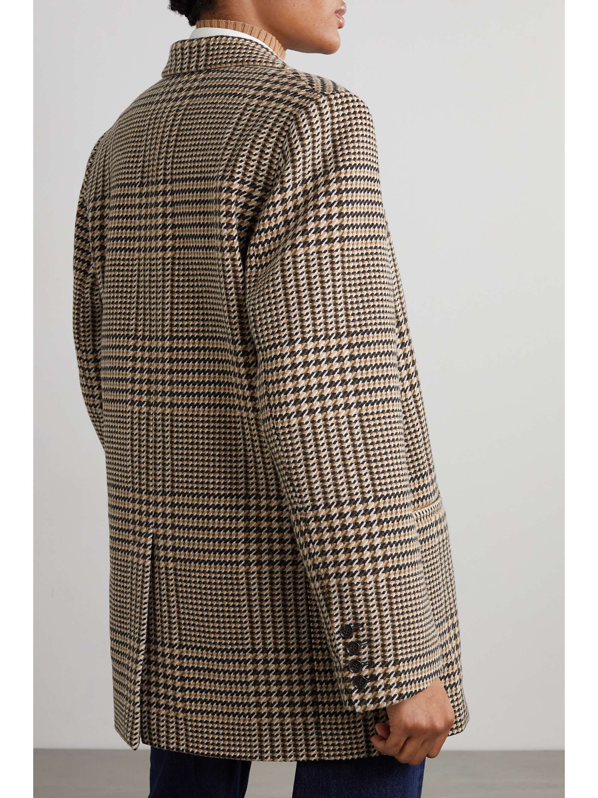 TOTEME Checked wool-tweed blazer
