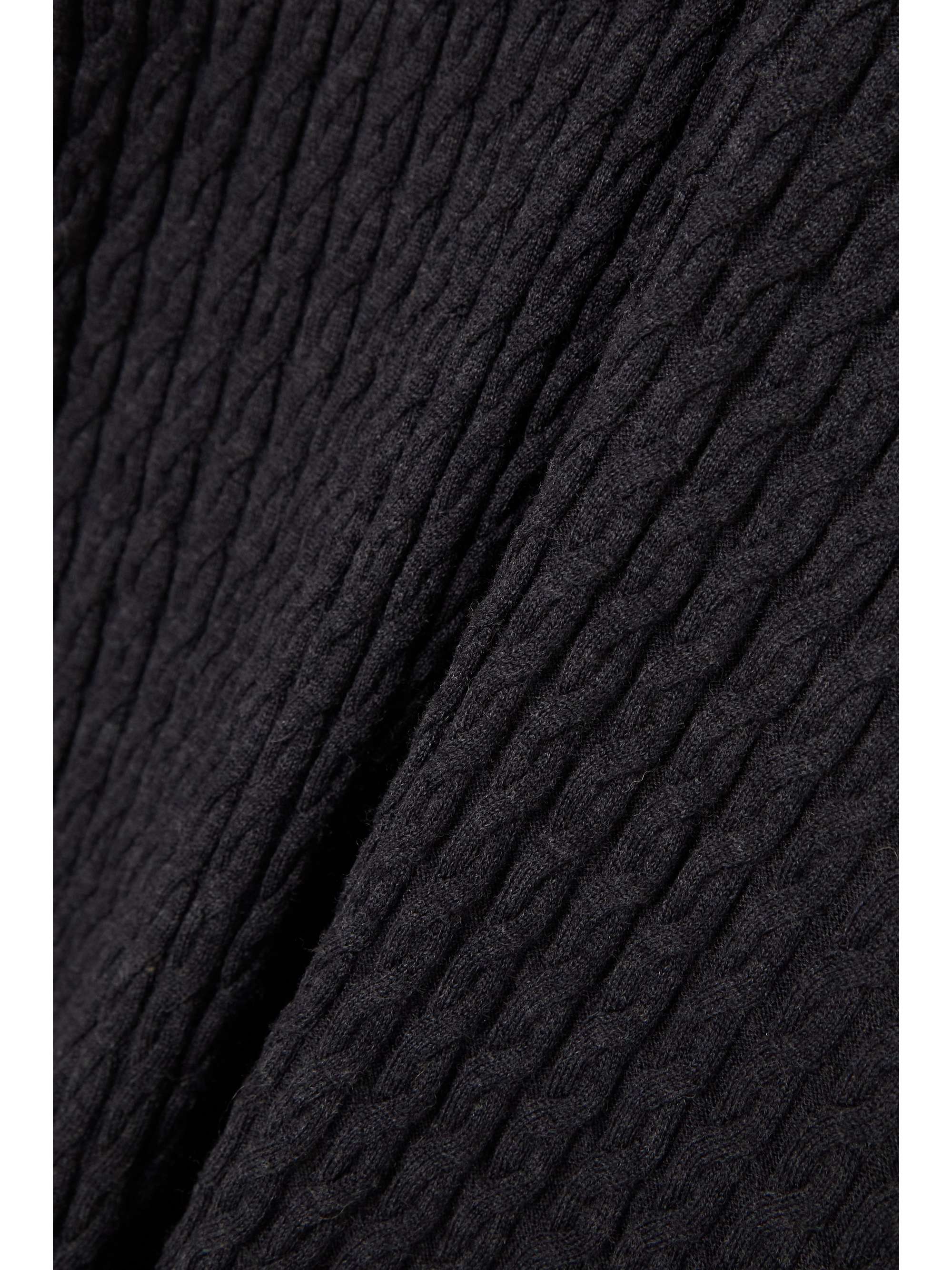TOTEME Cableknit cashmere midi dress NETAPORTER