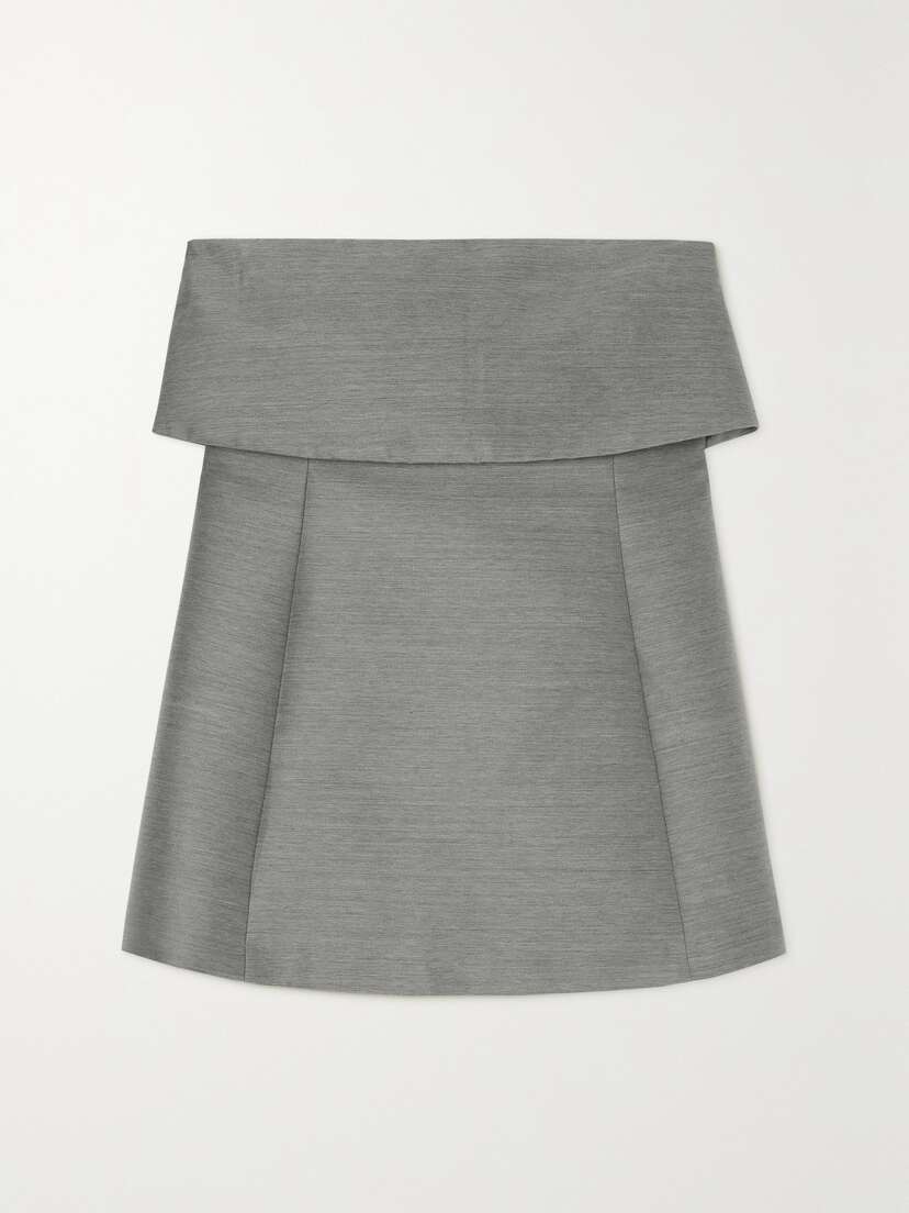 TOTEME Strapless Sateen Top