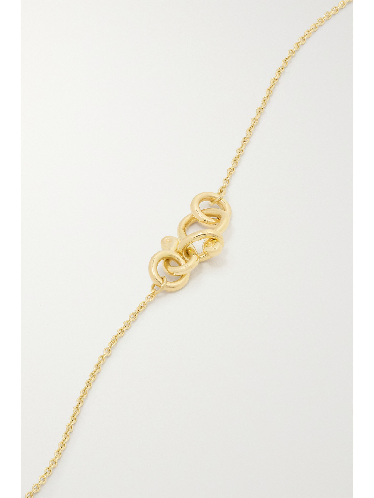Sophie Bille Brahe Grand Orangerie De Perle 14-karat Gold Pearl Necklace In Gold