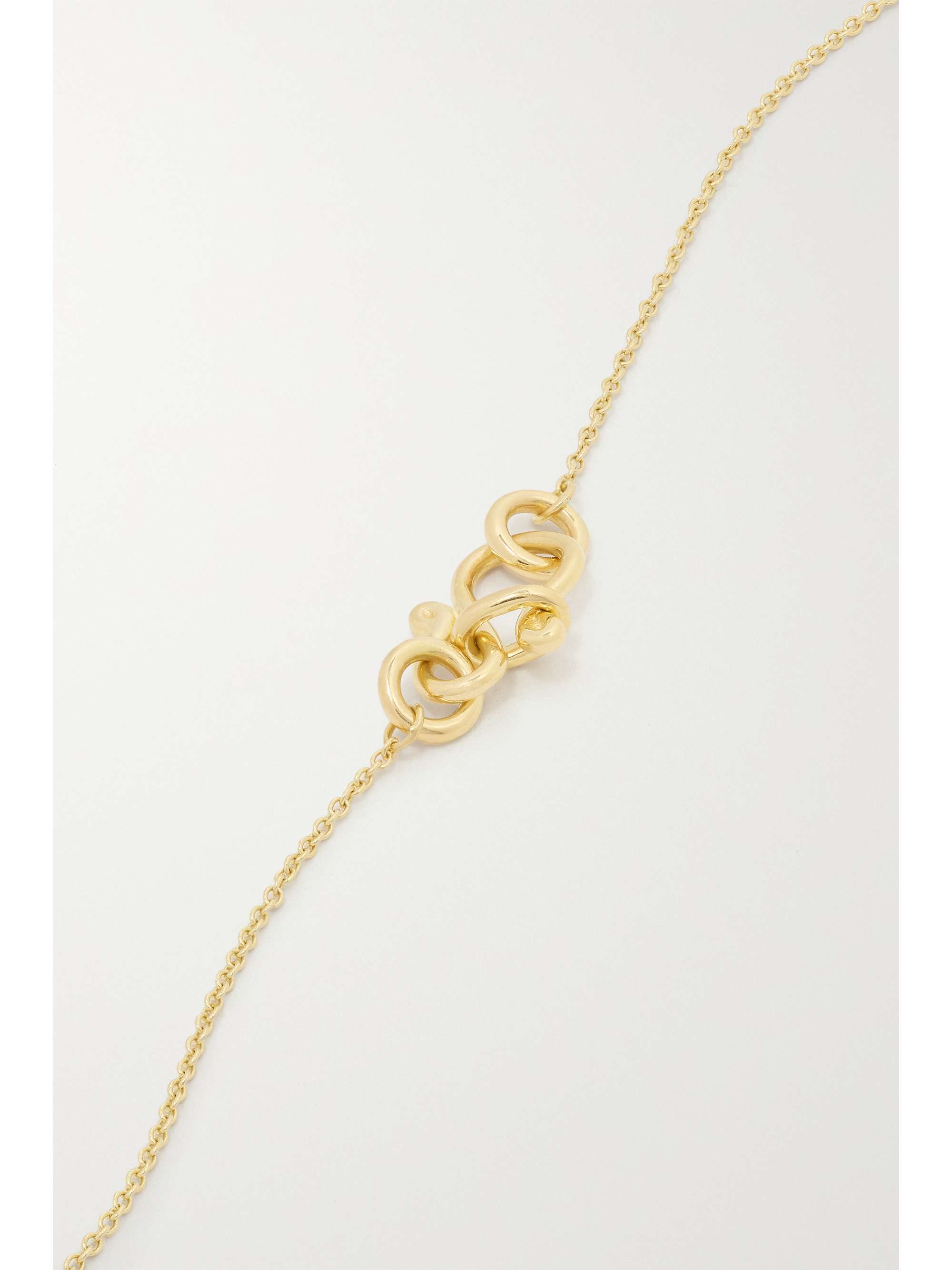 SOPHIE BILLE BRAHE Grand Orangerie de Perle 14-karat gold pearl necklace