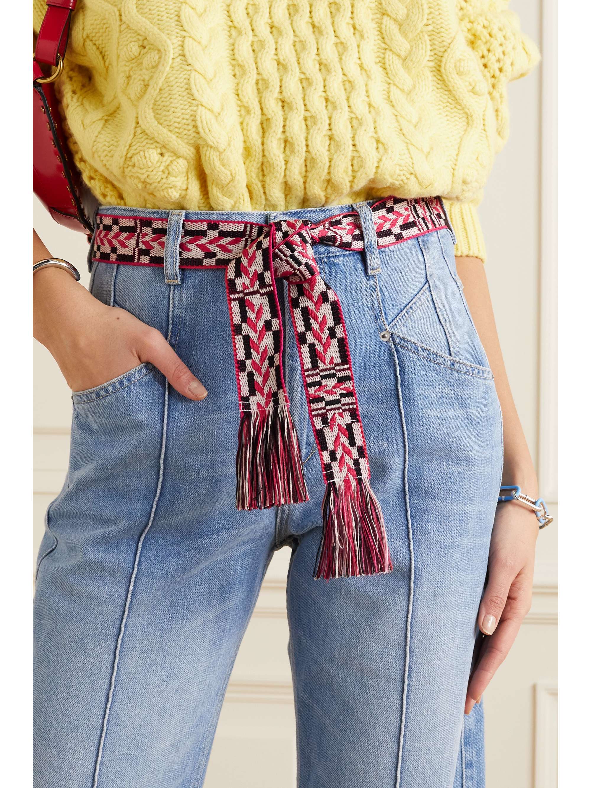 Isabel marant woven belt clearance