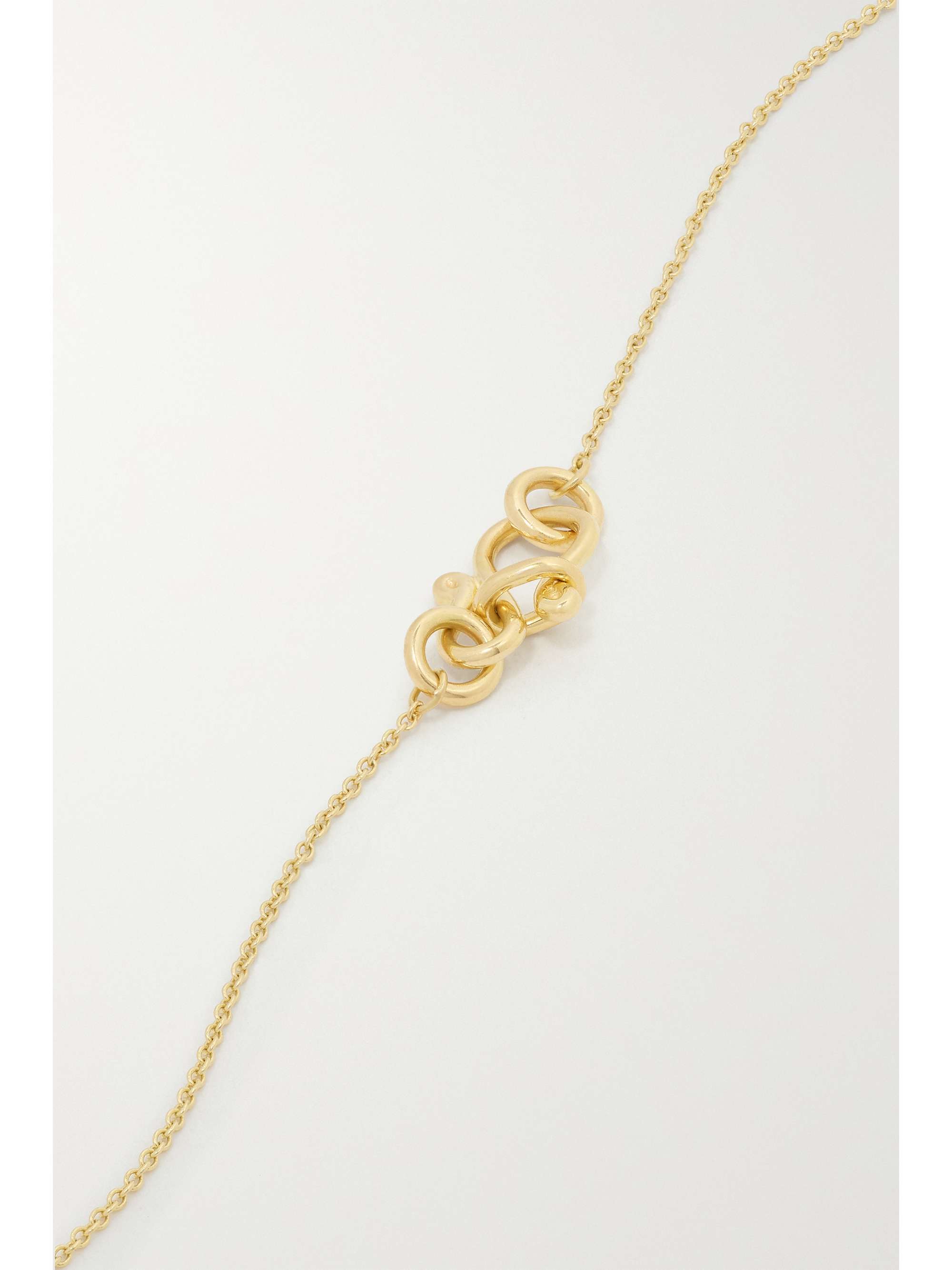 SOPHIE BILLE BRAHE Orangerie de Coeur Kette aus 18 Karat Gold mit Diamant
