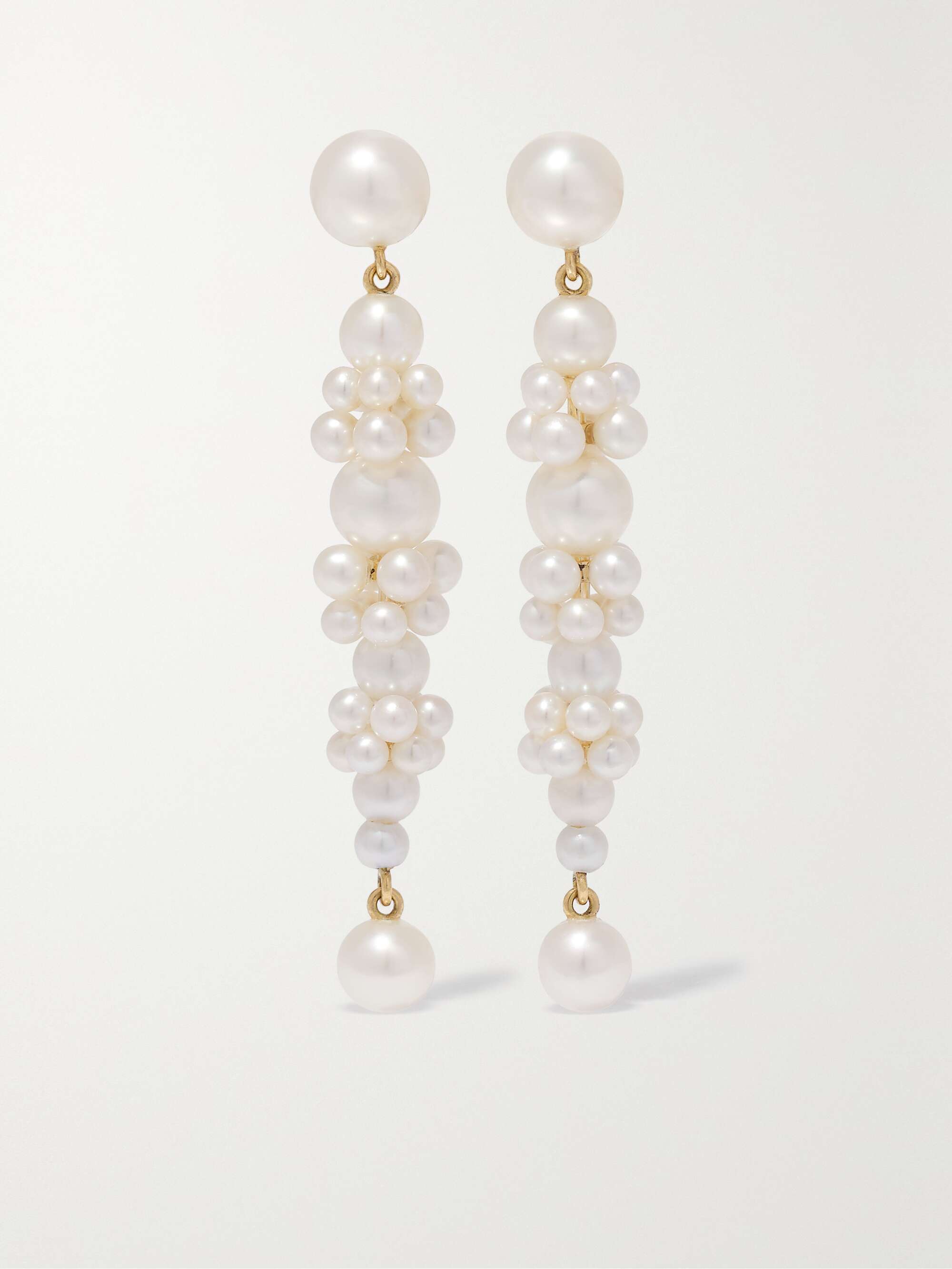 Sophie Bille Brahe Petit Courant ダイヤモンド ピアス 18K